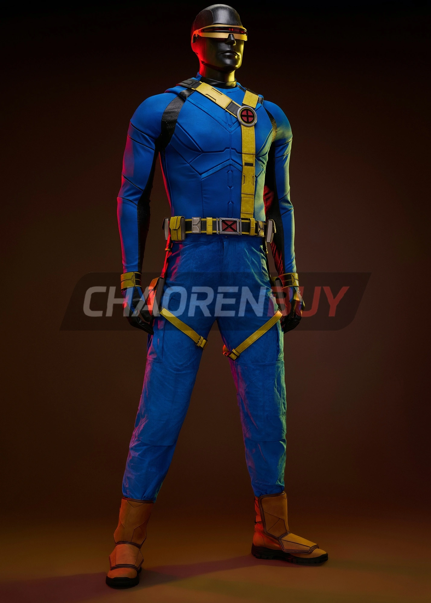 Cyclops Costume Avengers: Doomsday Suit Cosplay Top Level