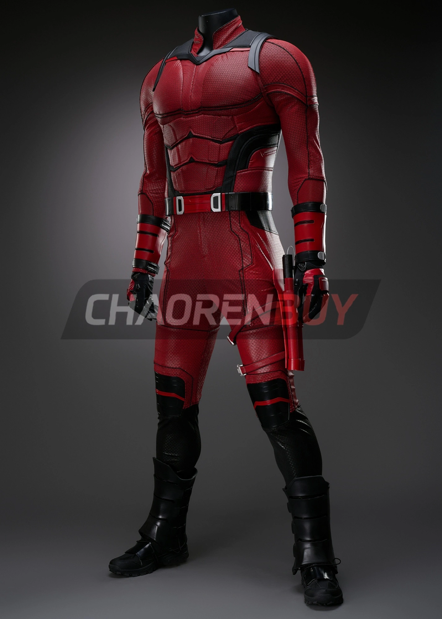Daredevil Costume Matt Murdock Born Again Cosplay Top Level