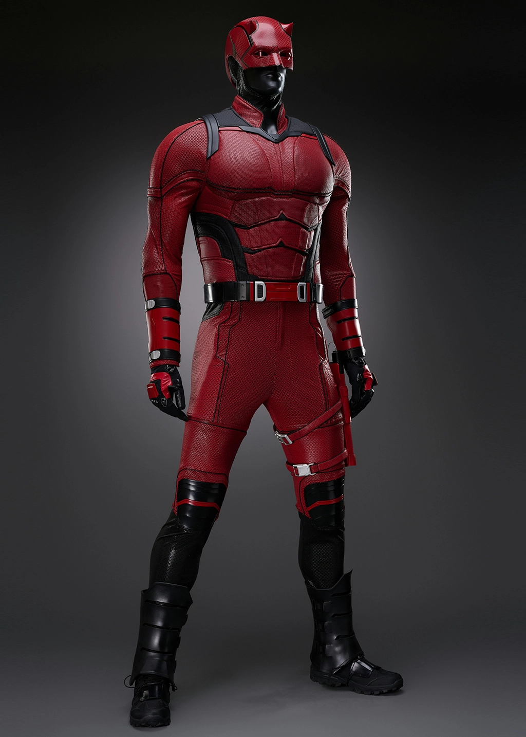 Daredevil Costume Matt Murdock Born Again Cosplay Top Level