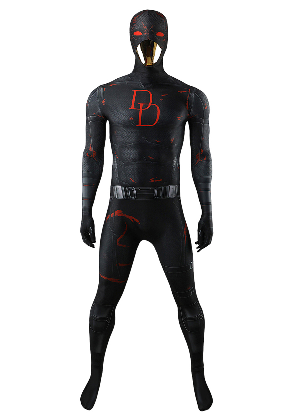 Matt Murdock Costume Daredevil S2 Bodysuit Cosplay for Adult Kids