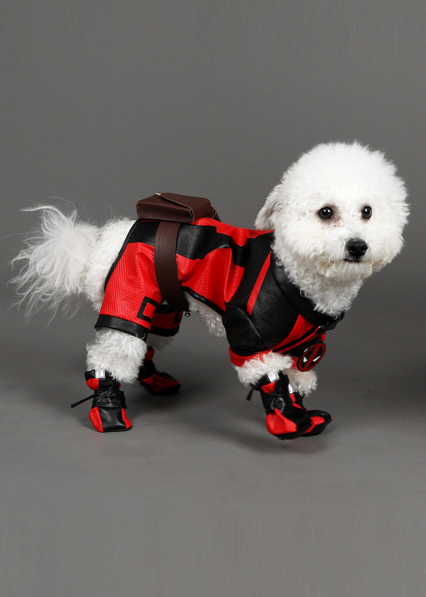 Deadpool Dog Costume Deadpool 3 Suit Cosplay for Pet