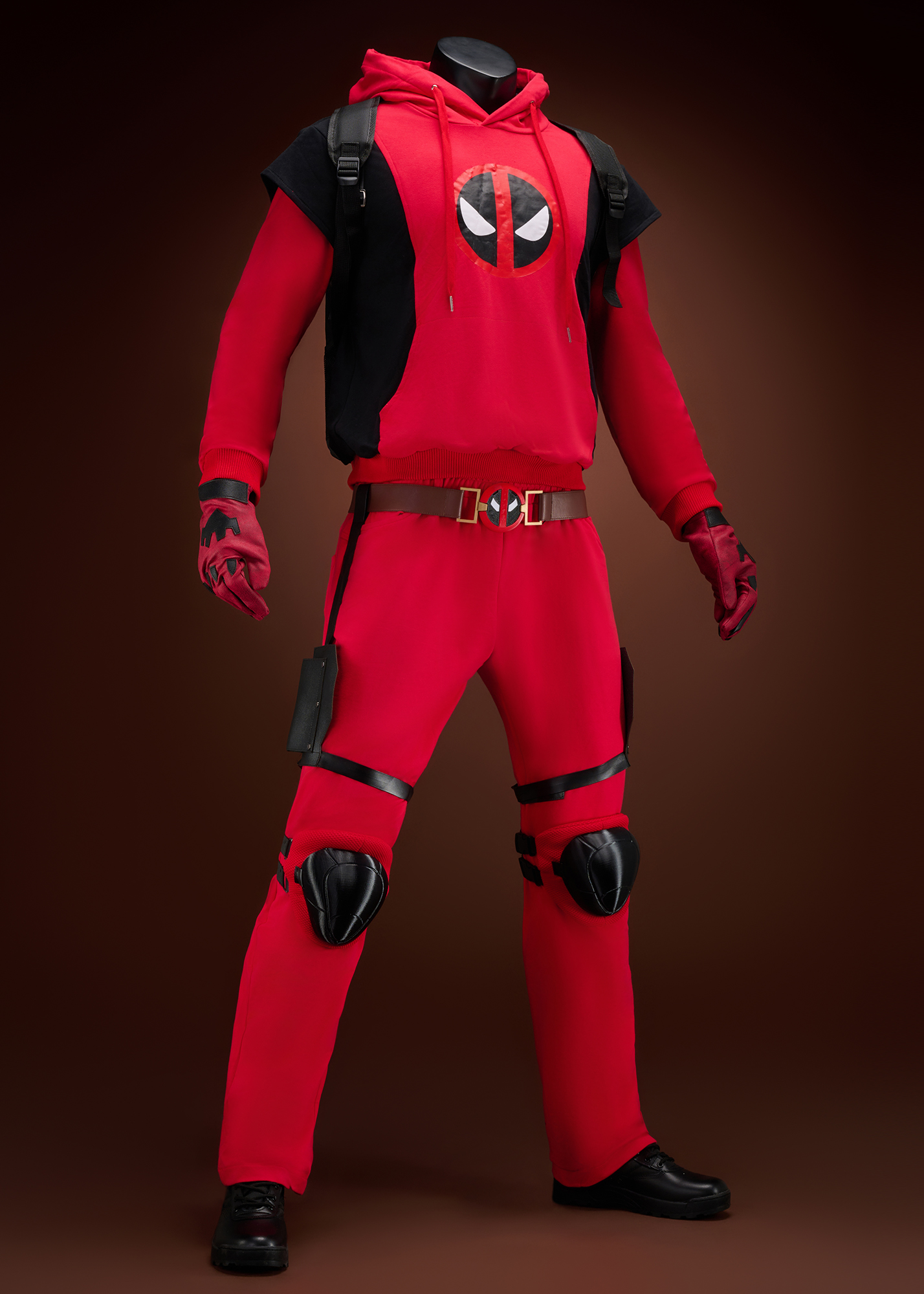 Wade Winston Youth Kidpool Costume Deadpool 3 Suit Cosplay