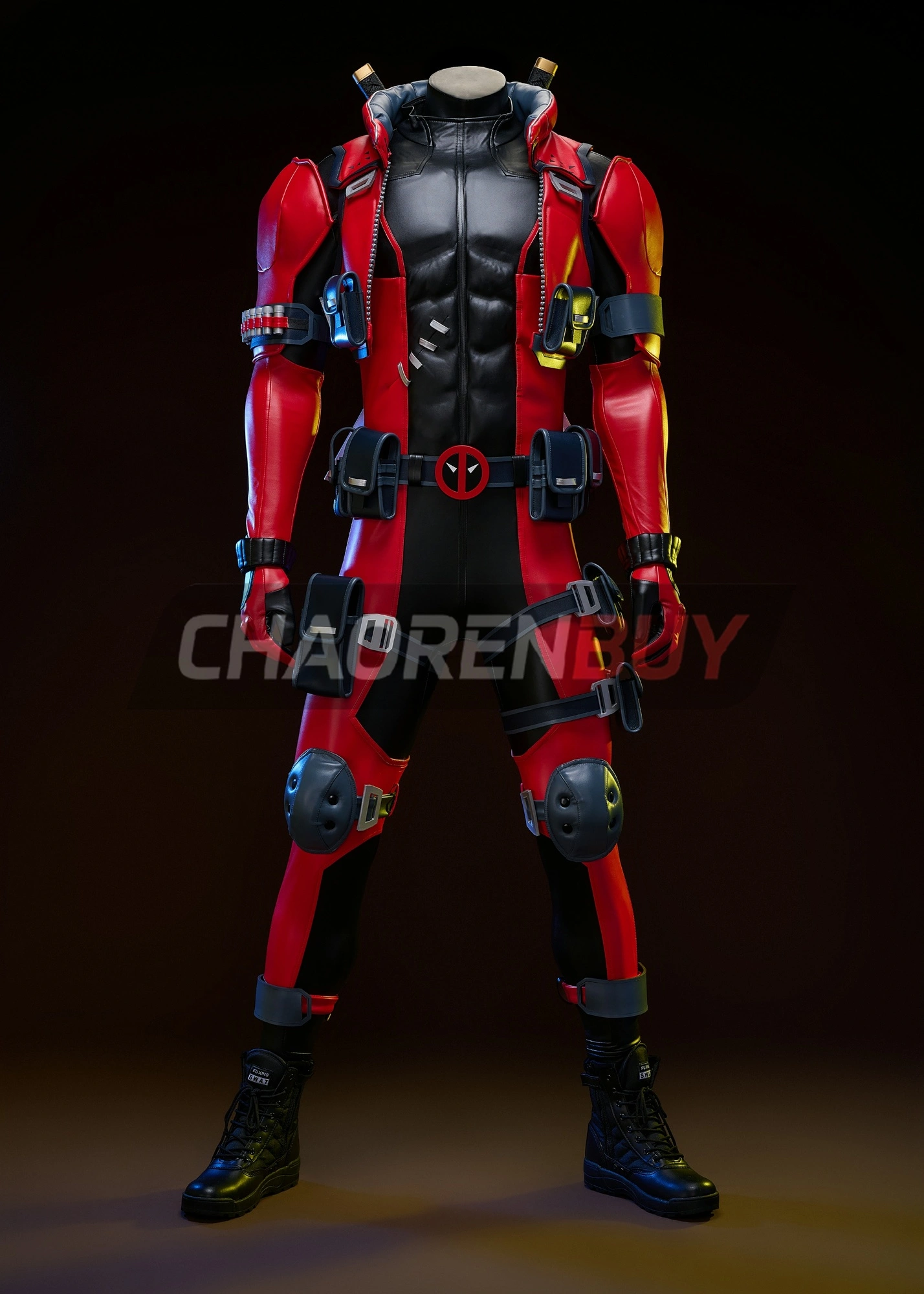 Deadpool Costume Marvel Rivals Wade Wilson Suit Cosplay