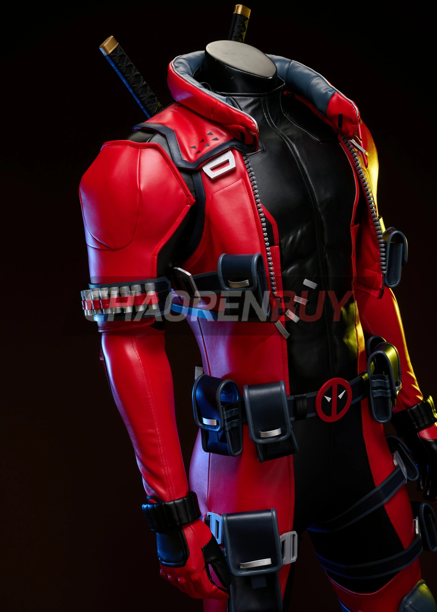 Deadpool Costume Marvel Rivals Wade Wilson Suit Cosplay