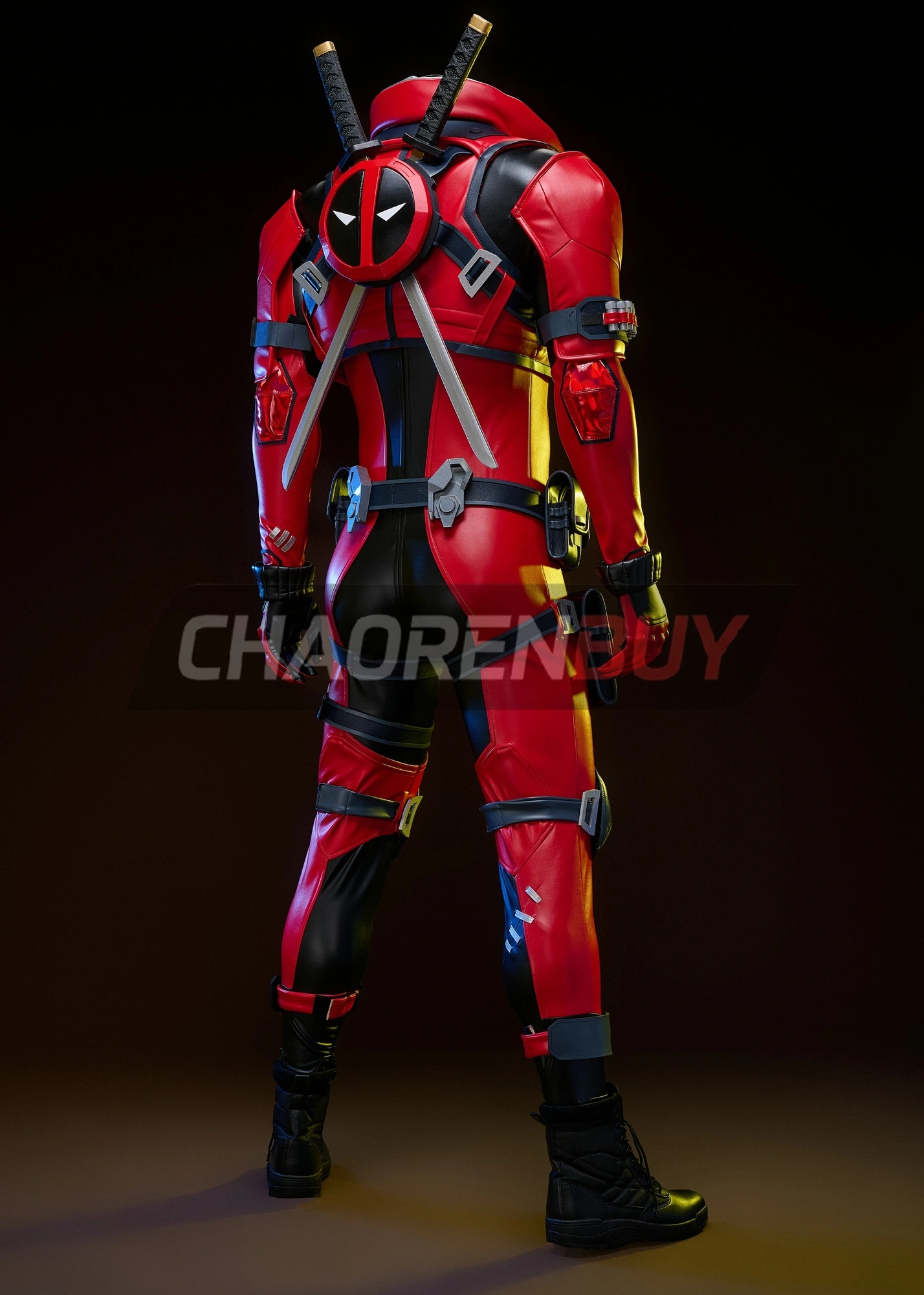 Deadpool Costume Marvel Rivals Wade Wilson Suit Cosplay