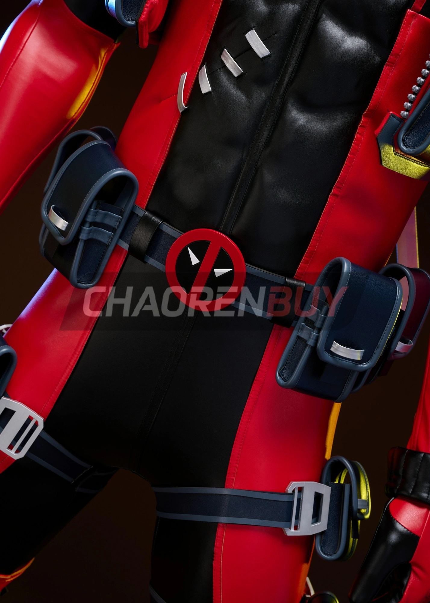 Deadpool Costume Marvel Rivals Wade Wilson Suit Cosplay