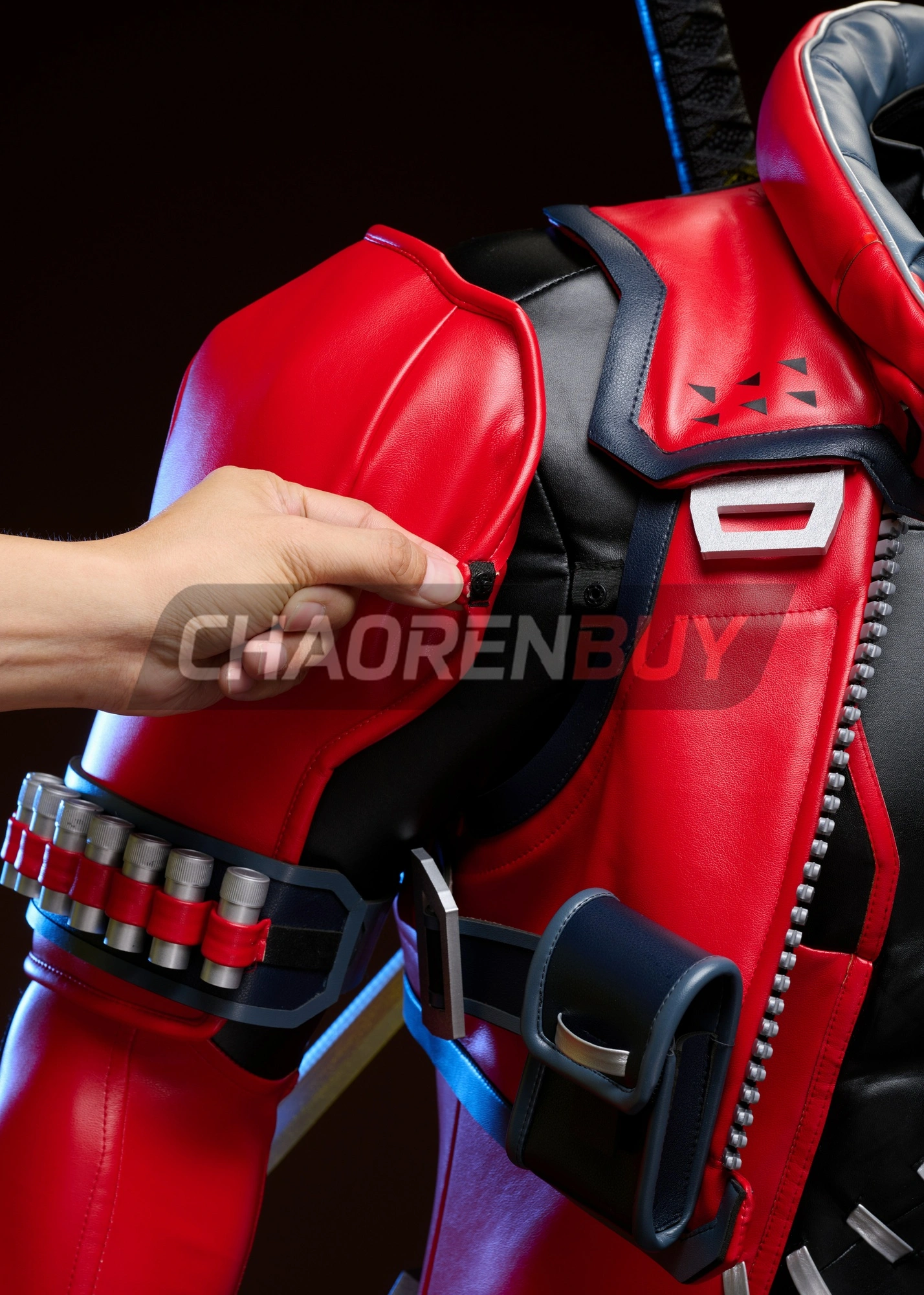 Deadpool Costume Marvel Rivals Wade Wilson Suit Cosplay