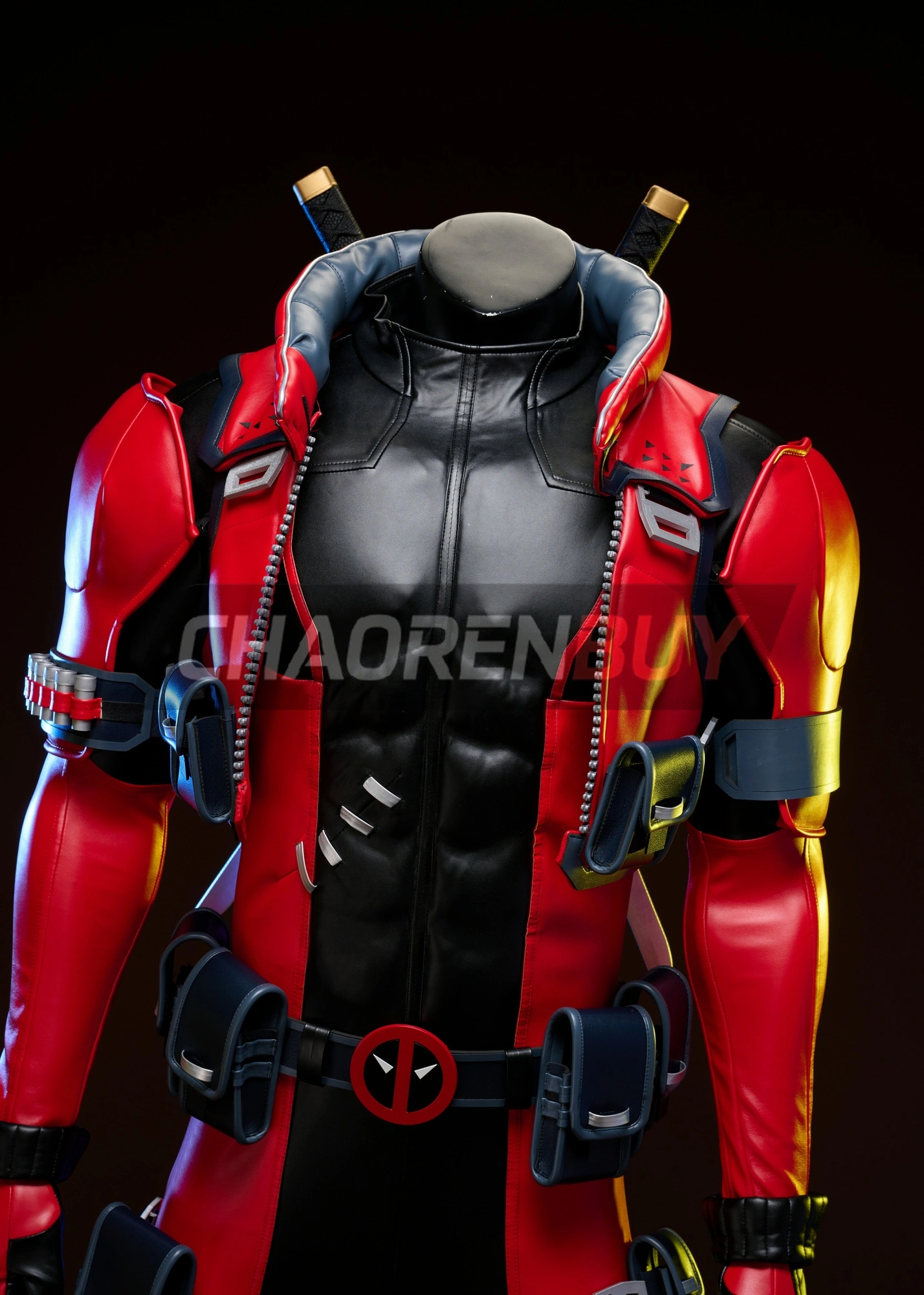 Deadpool Costume Marvel Rivals Wade Wilson Suit Cosplay