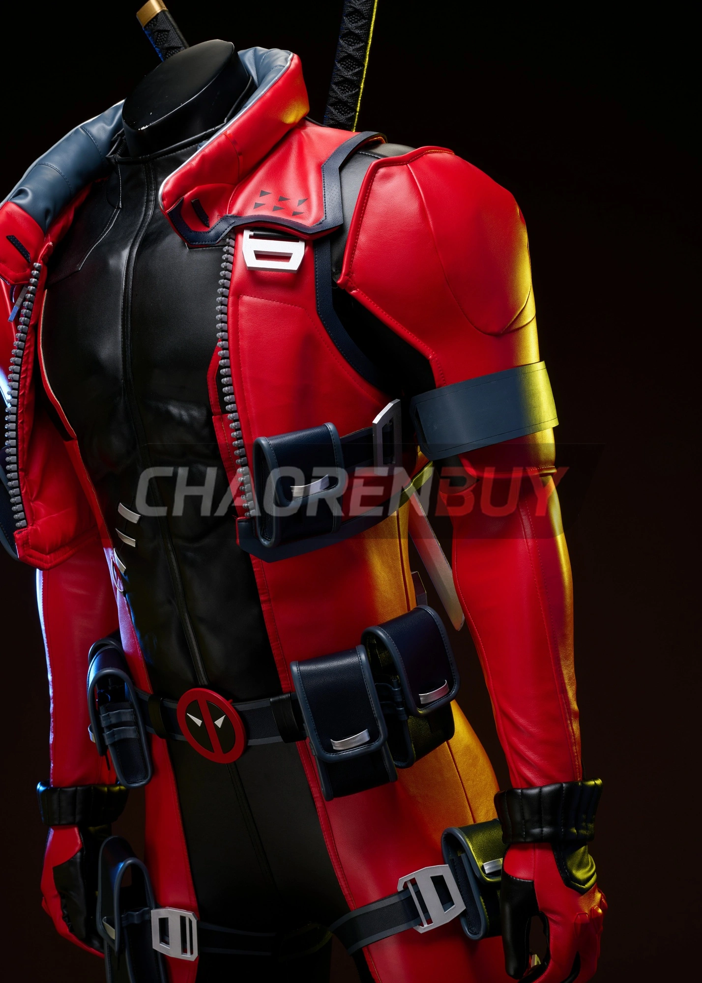Deadpool Costume Marvel Rivals Wade Wilson Suit Cosplay