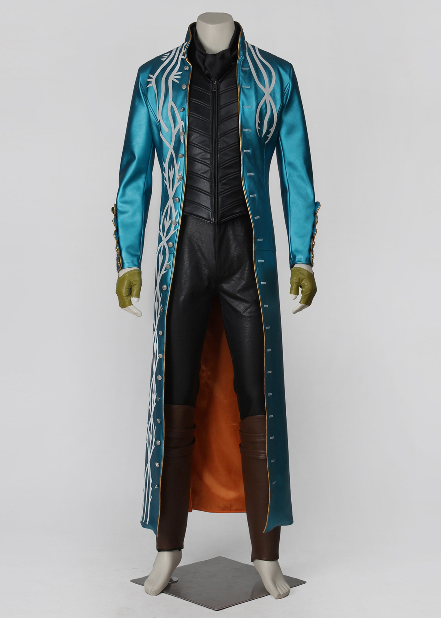 Vergil Costume Devil May Cry 3 Dante's Awakening Suit Cosplay