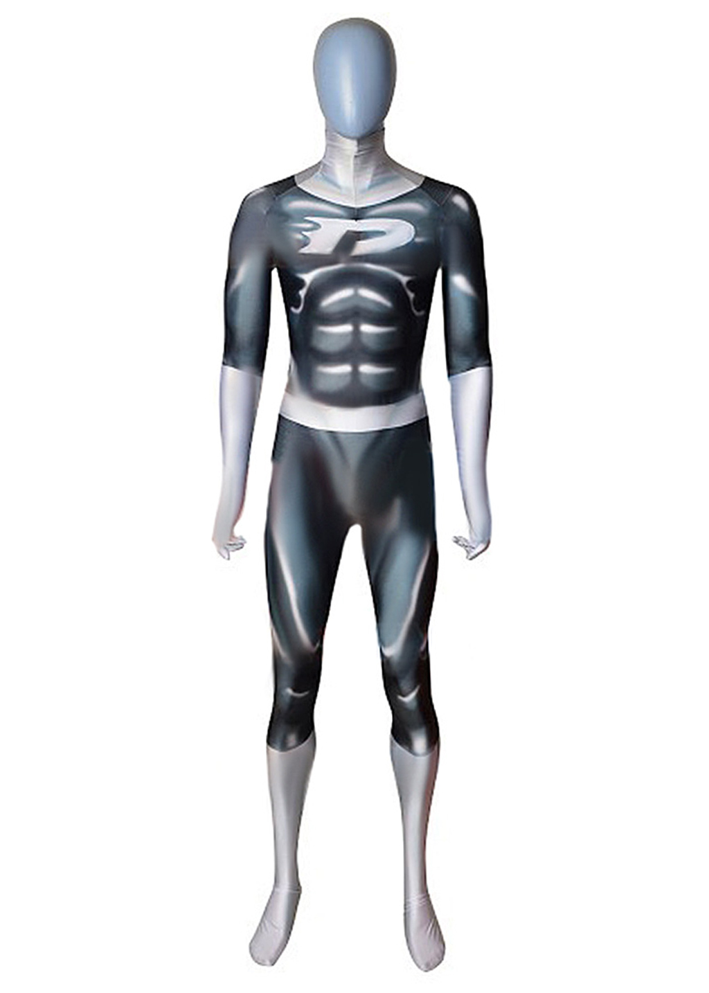 Danny Phantom Costume Bodysuit Dyesub Cosplay for Adult Kids