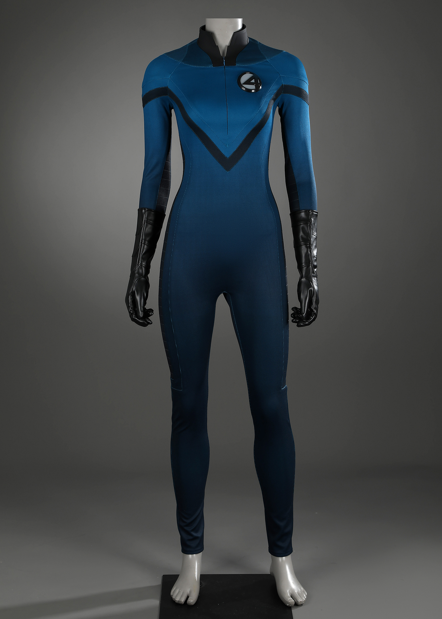 Invisible Woman Costume Fantastic Four (2005) Susan Storm Suit Cosplay