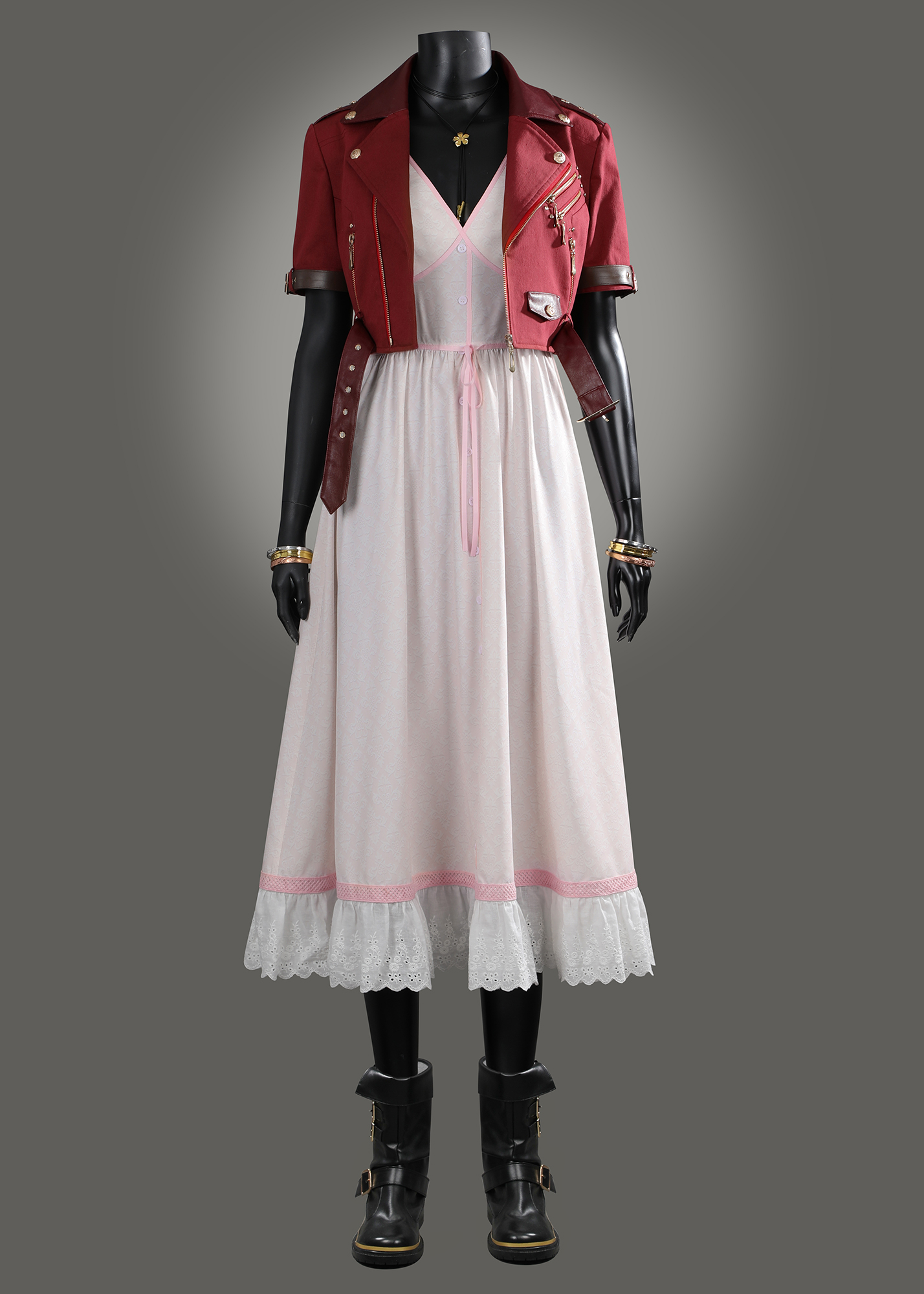 Aerith Gainsborough Costume Final Fantasy VII Rebirth Suit Cosplay