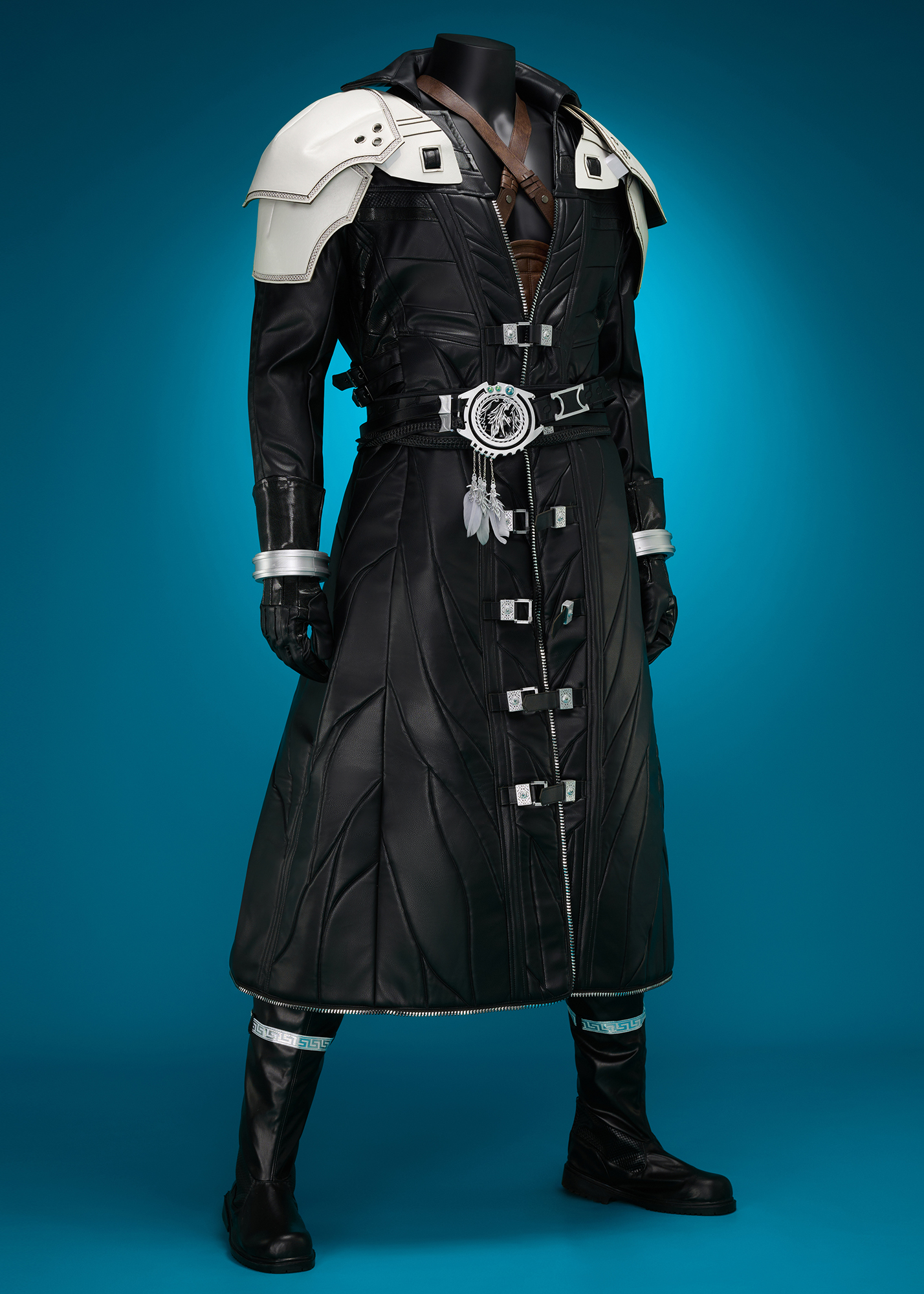 Sephiroth Costume Final Fantasy VIISuit Cosplay Top Level