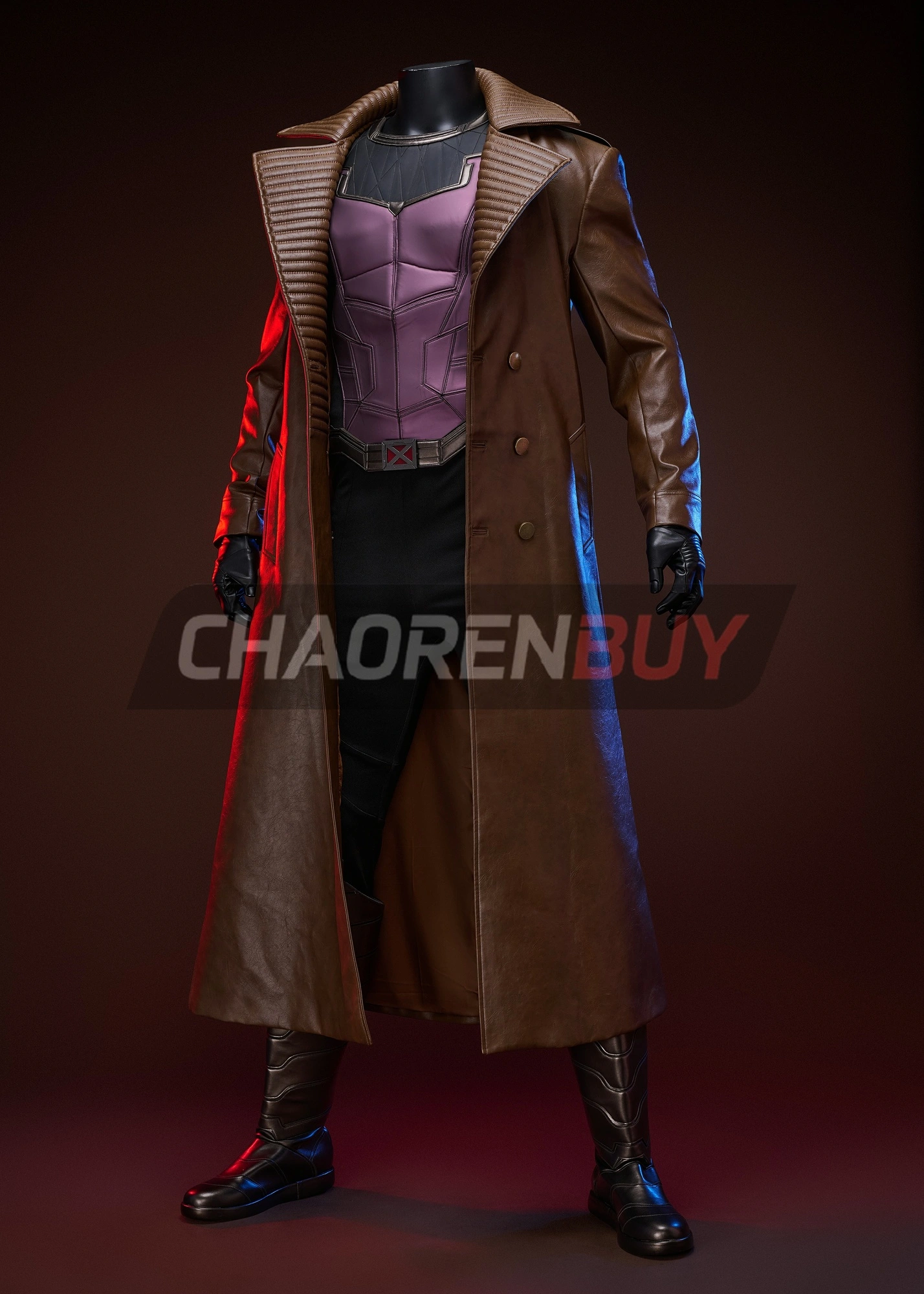 Gambit Costume Avengers: Doomsday Suit Cosplay Top Level
