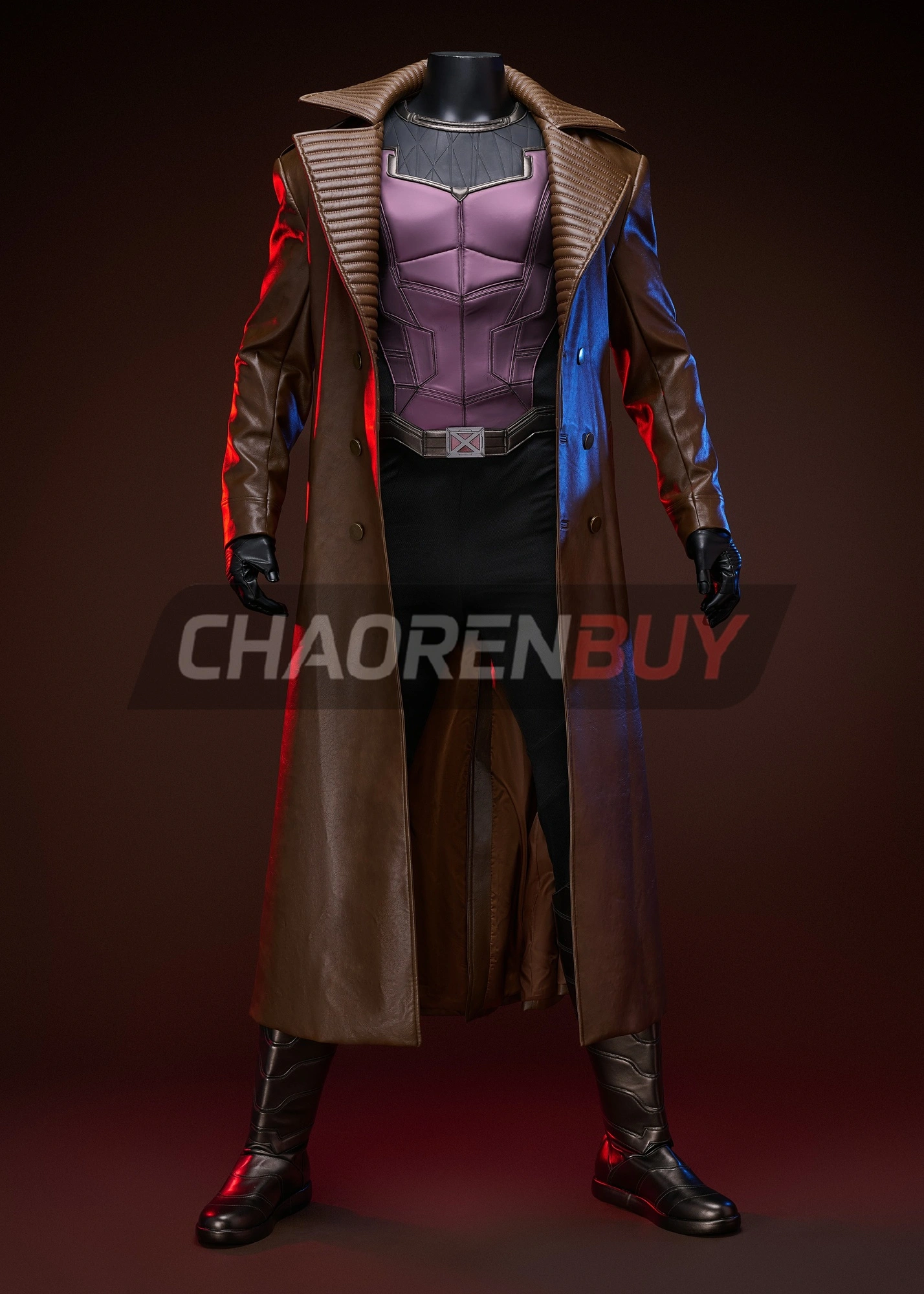 Gambit Costume Avengers: Doomsday Suit Cosplay Top Level