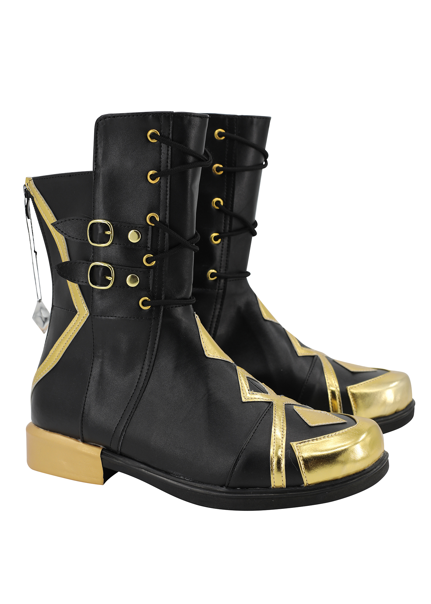 Fatui Arlecchino Shoes Women Genshin Impact Boots Cosplay