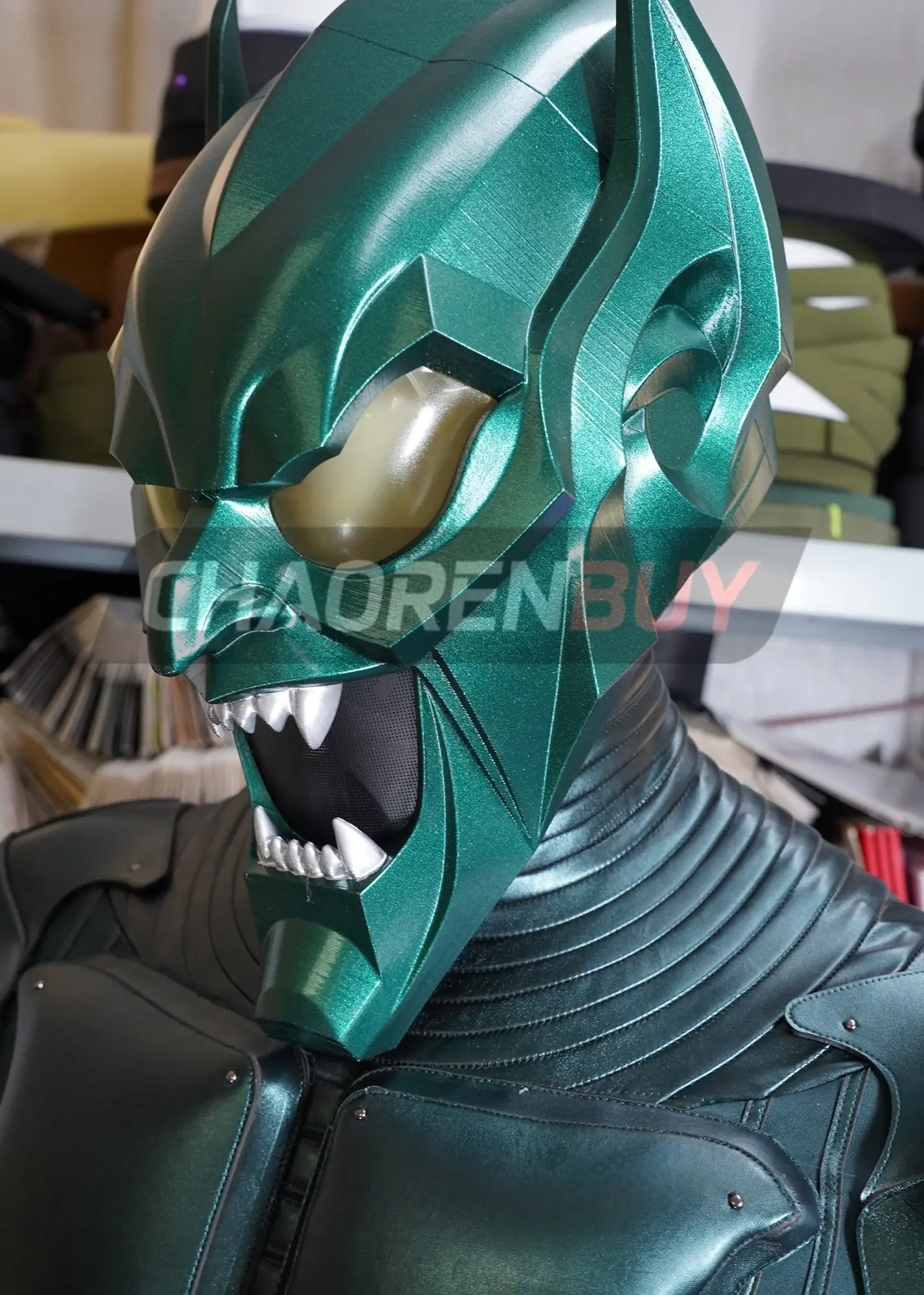 Green Goblin Costume Spider Man 3 Suit Cosplay Upgrade Ver