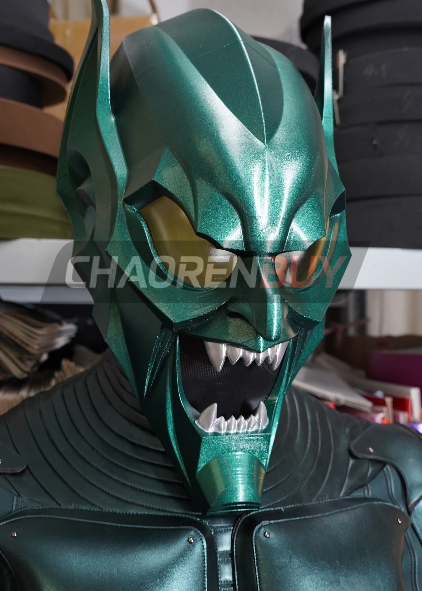 Green Goblin Costume Spider Man 3 Suit Cosplay Upgrade Ver