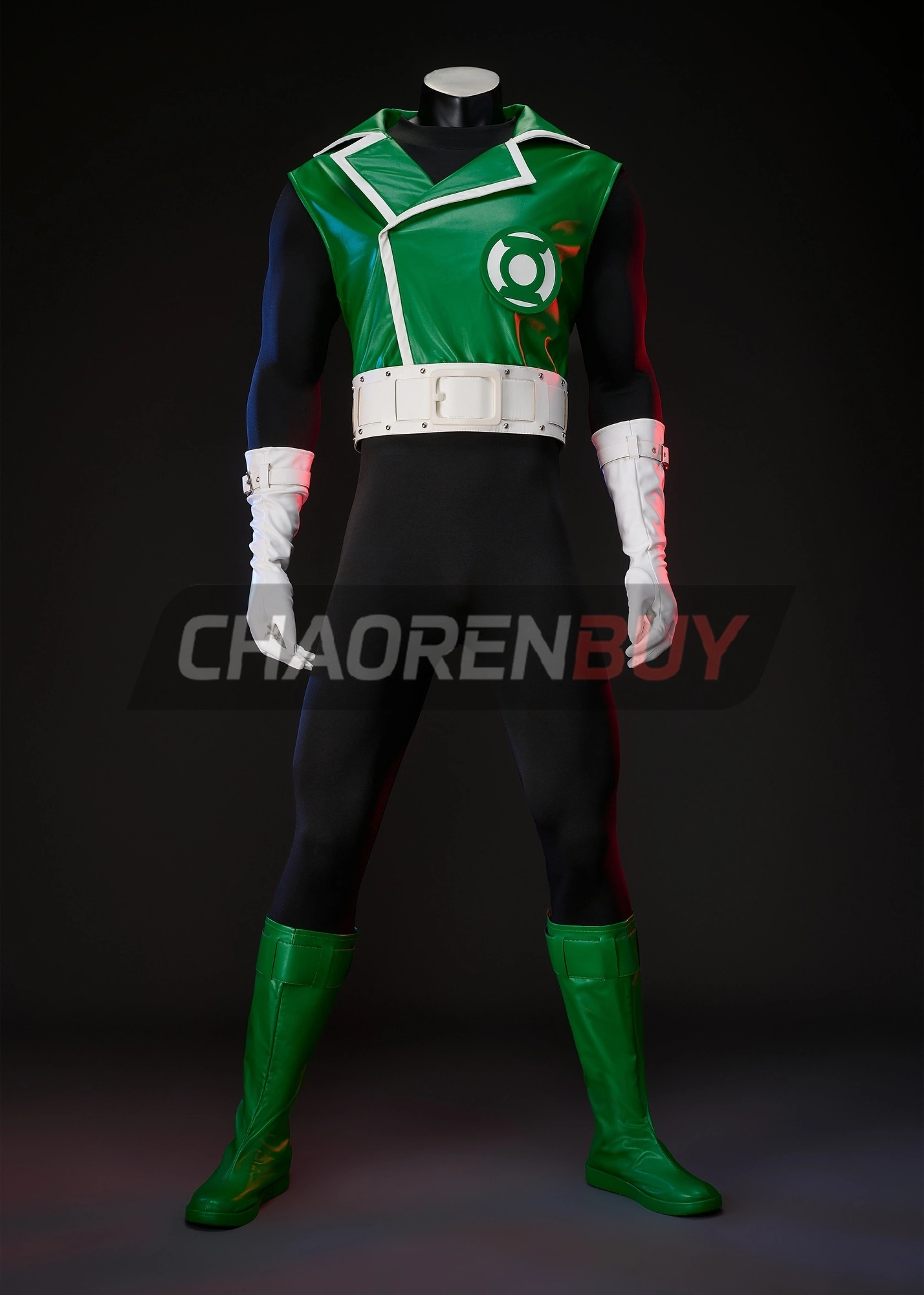 Green Lantern Costume Comics Suit Cosplay