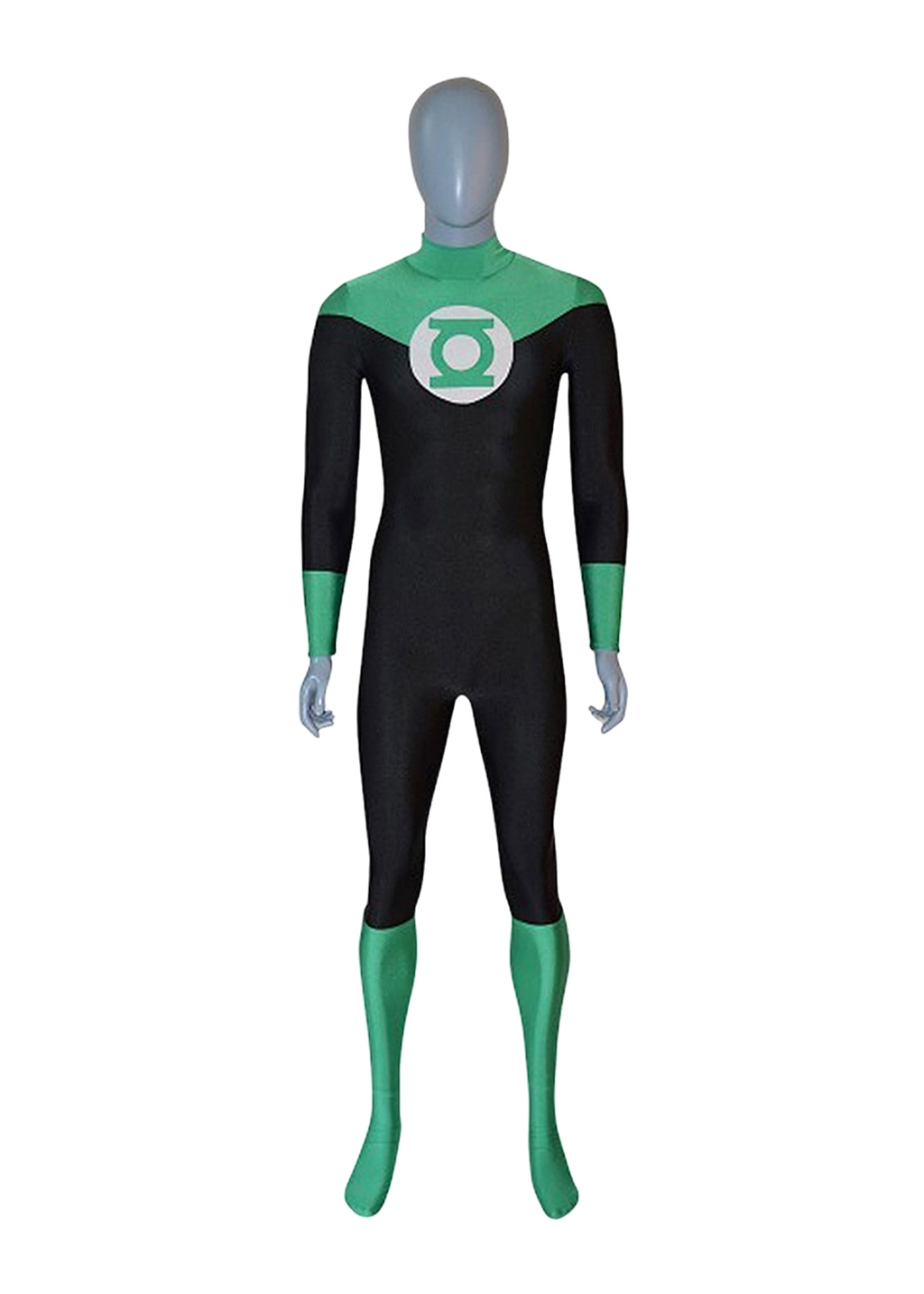 John Stewart Costume Bodysuit Green Lantern Cosplay for Adult Kids Ver.2