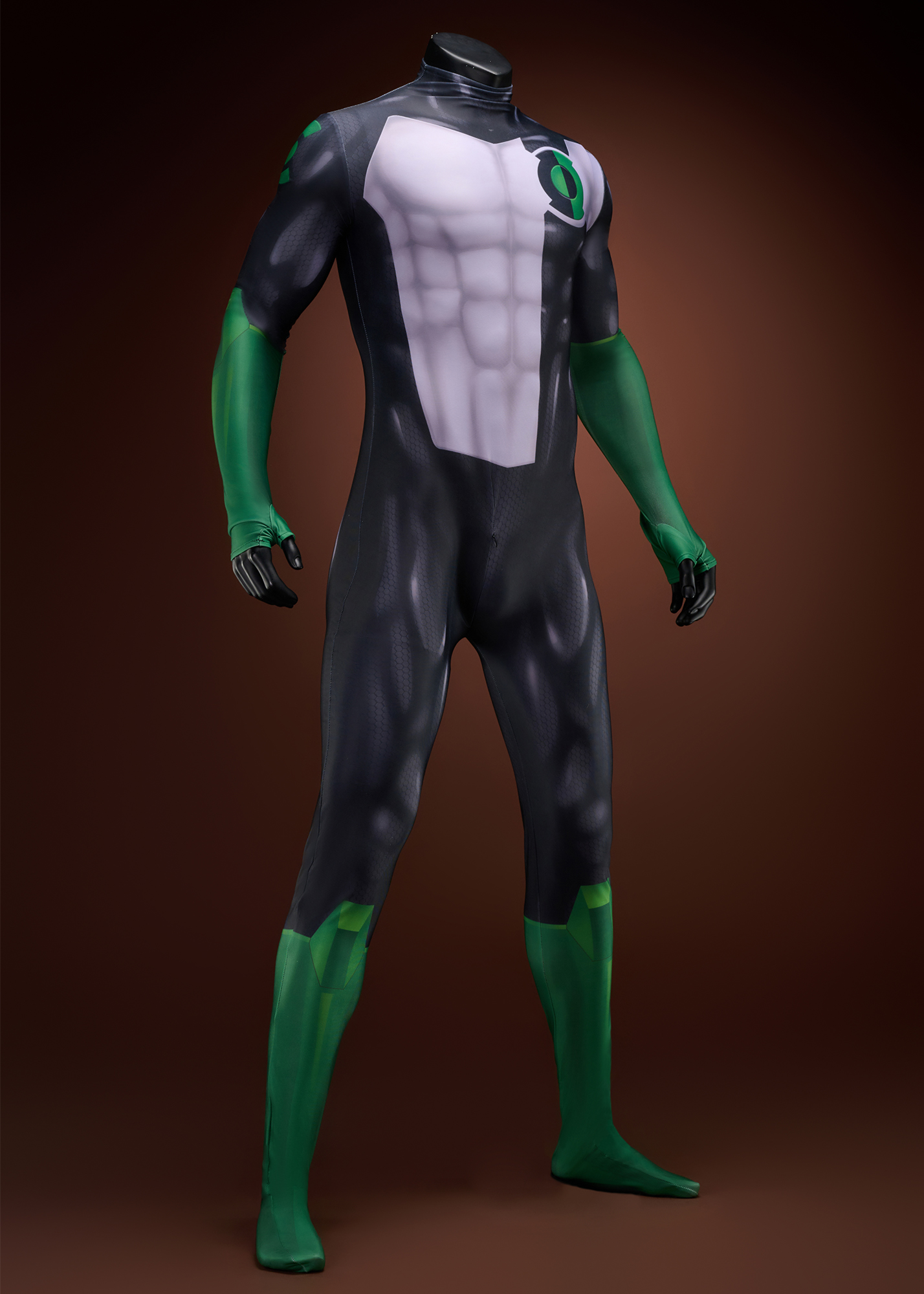 Green Lantern Kyle Rayner Costume Cosplay Bodysuit For Adult Kids