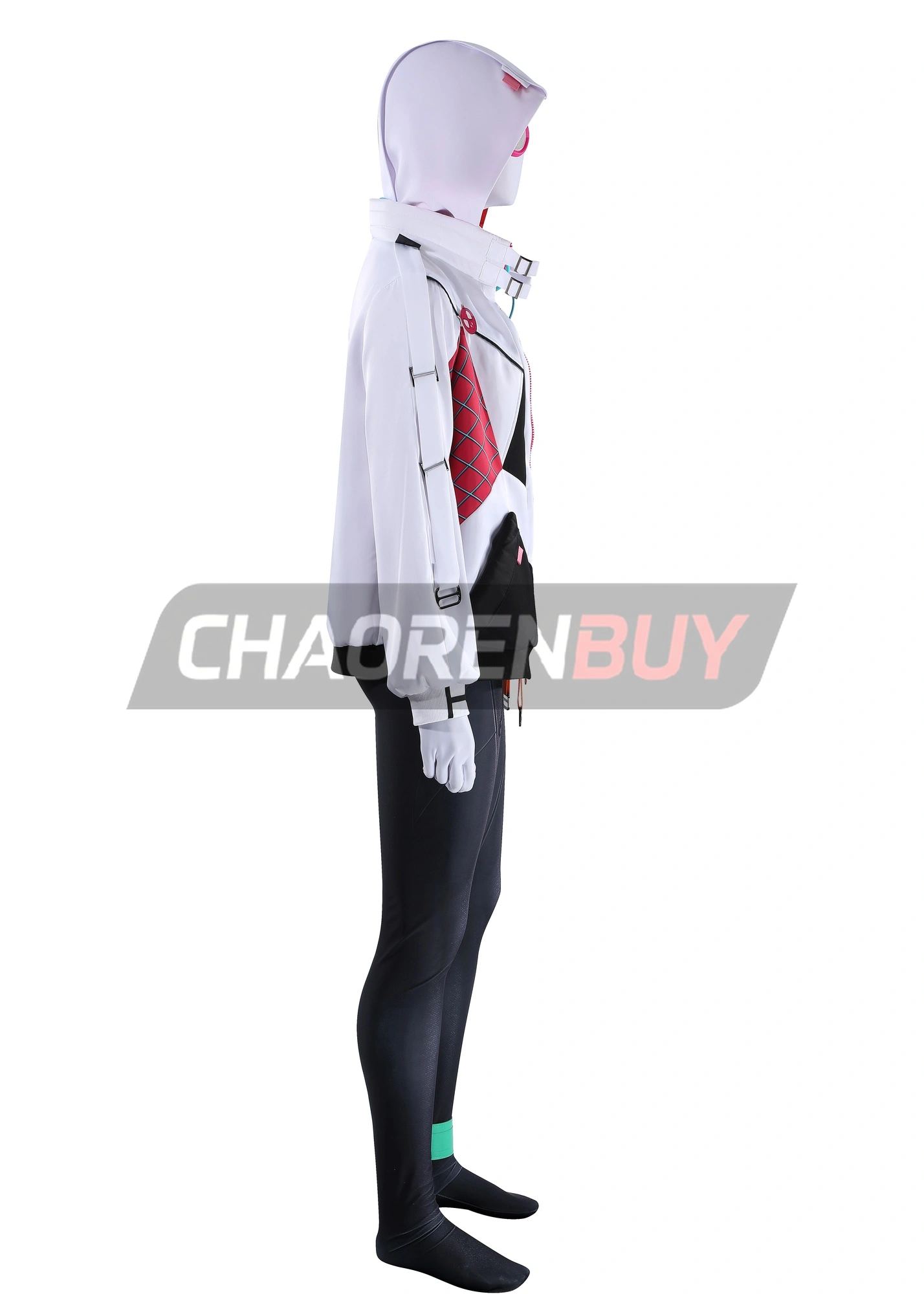 Gwen Costume All New Spider Superhero Gwen The Ghost Spider Suit Cosplay