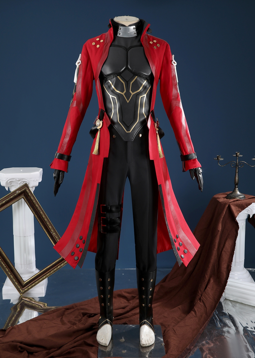 Red Archer Costume Honkai: Star Rail X Fate Stay Night Suit Cosplay