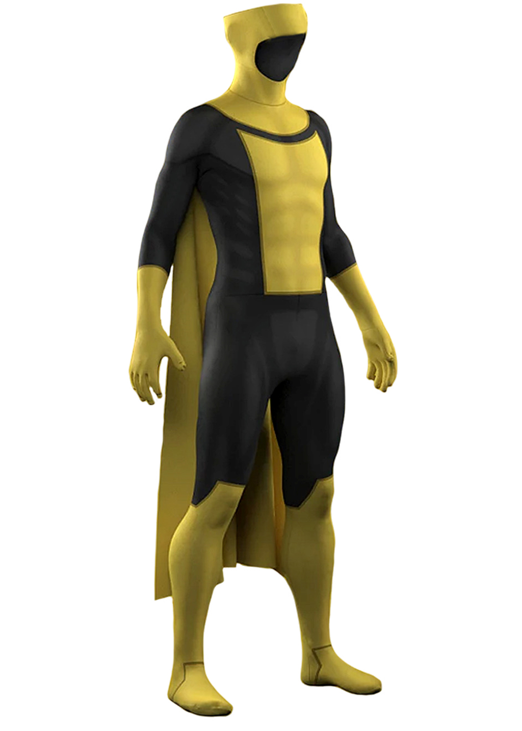 Mark Grayson Costume Invincible Bodysuit Cosplay for Adult Kids with Cloak