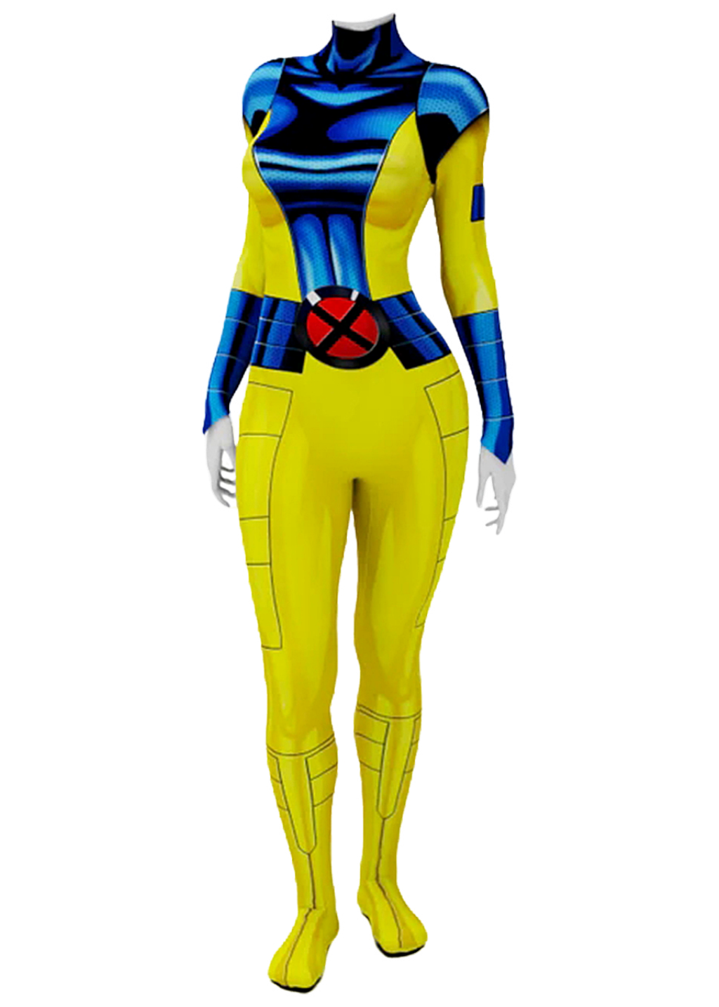 Jean Elaine Grey Costume X-Men'97 Bodysuit Cosplay for Adult Kids