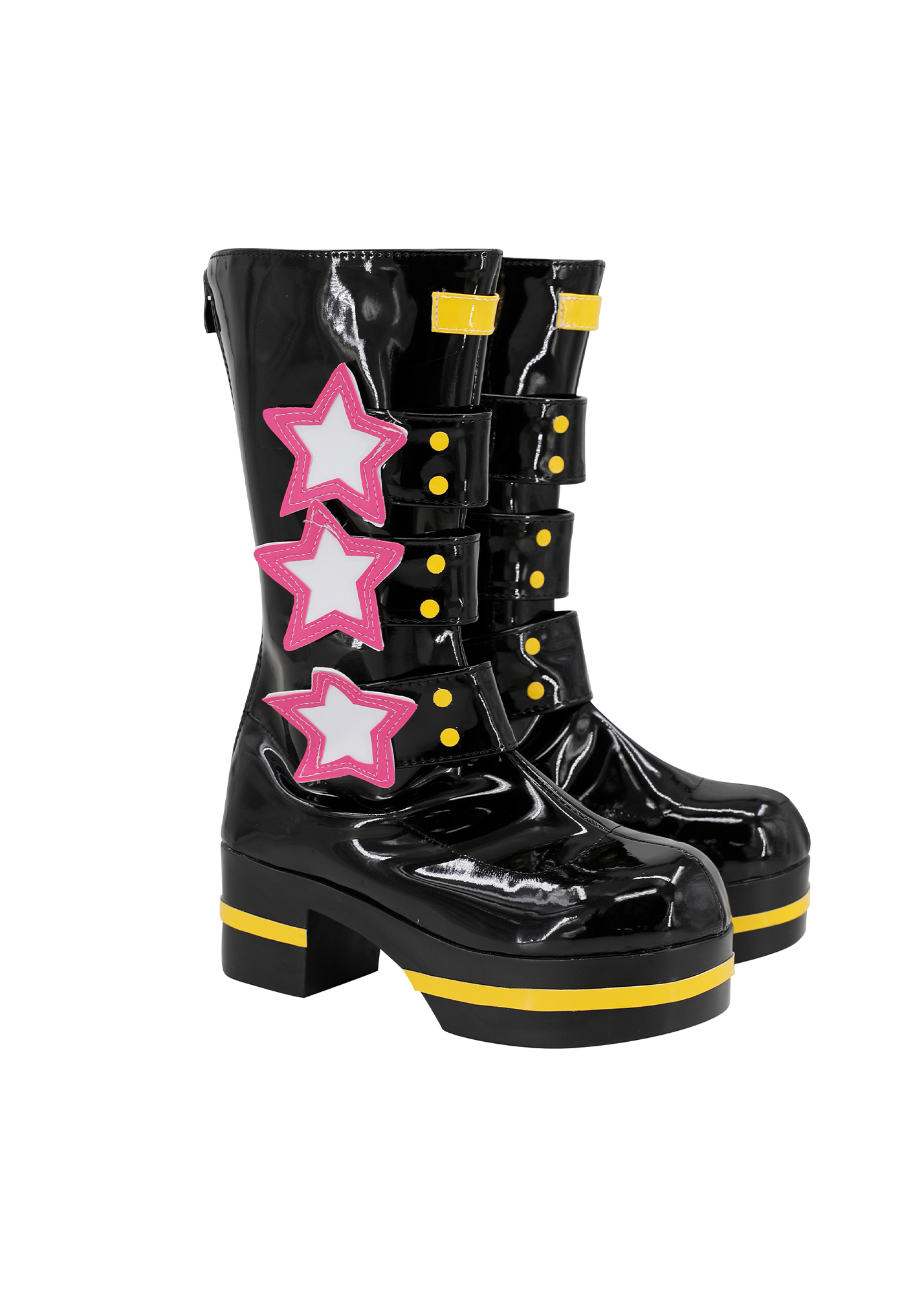 Rin Len Shoes Women Kagamine Boots Cosplay Ver.1