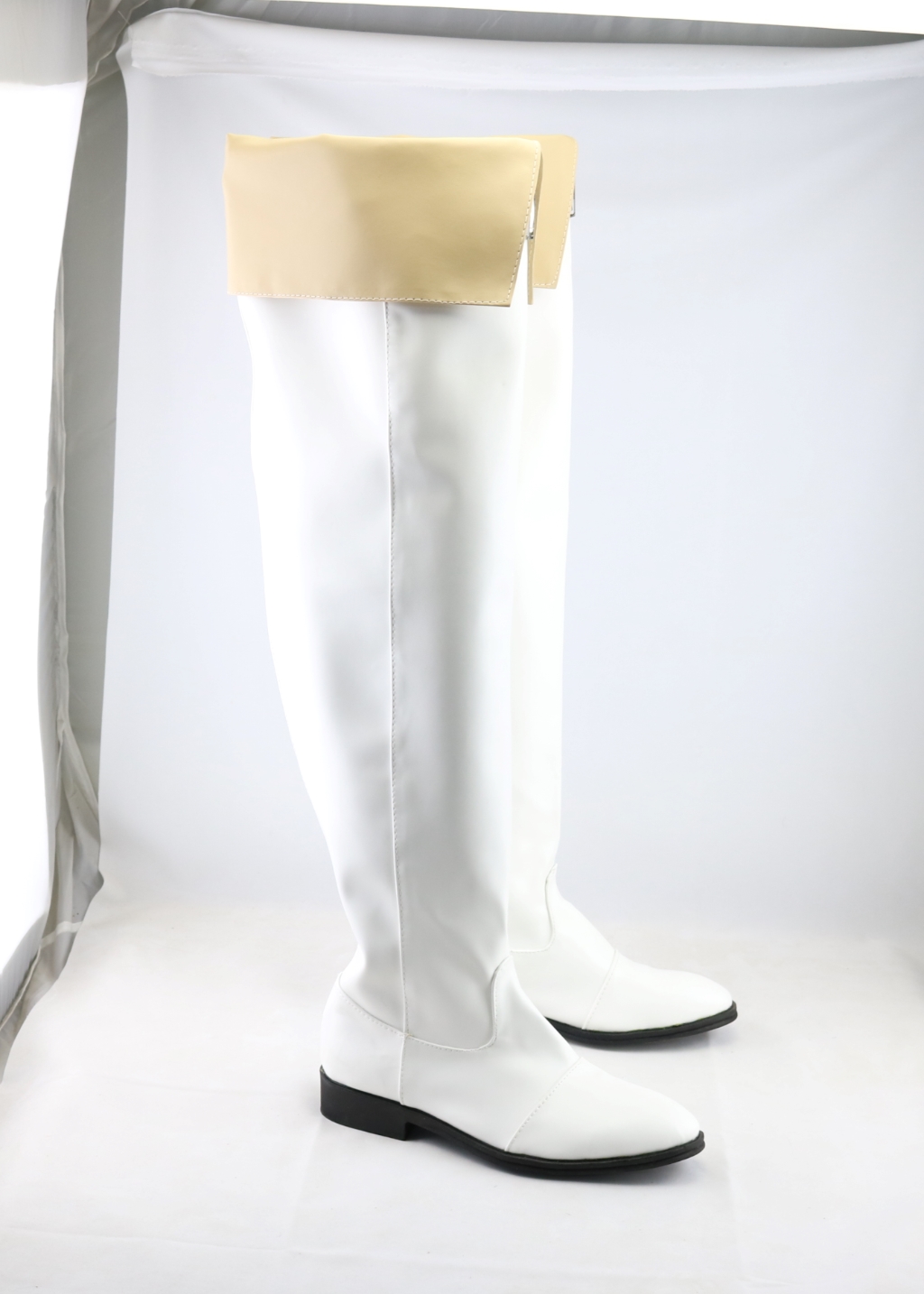 Link White Shoes Men The Legend of Zelda Royal Guard Uniform Boots Cosplay