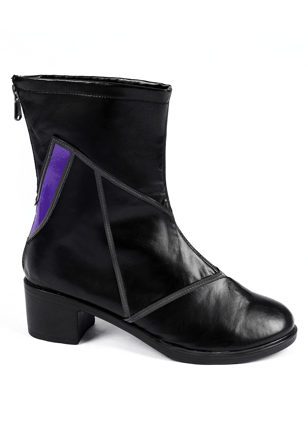 Black Color Cat Shoes Women Game Rivals Felicia Hardy Boots Cosplay