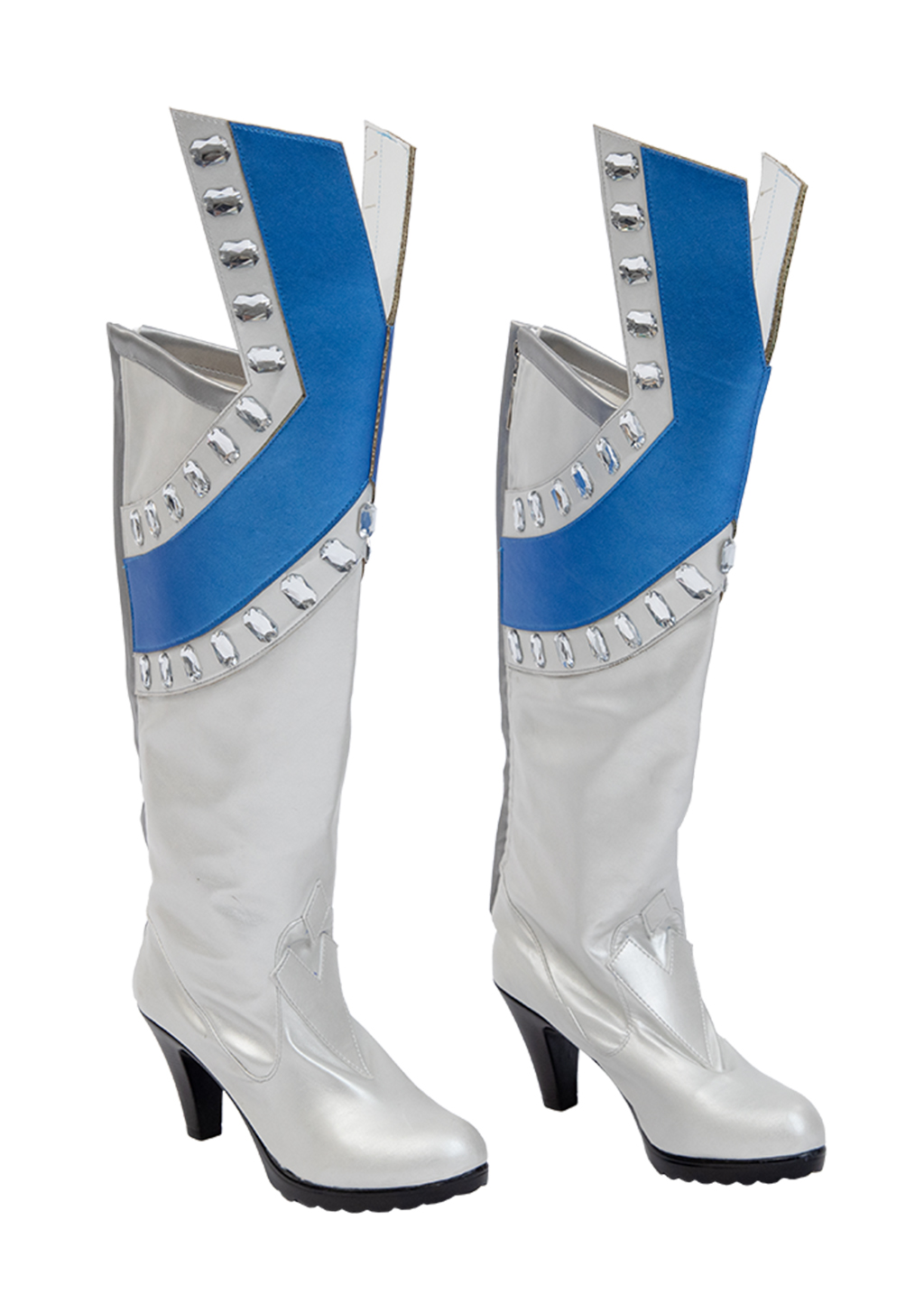 Emma Frost Boots Women Marvel Rivals Shoes Cosplay
