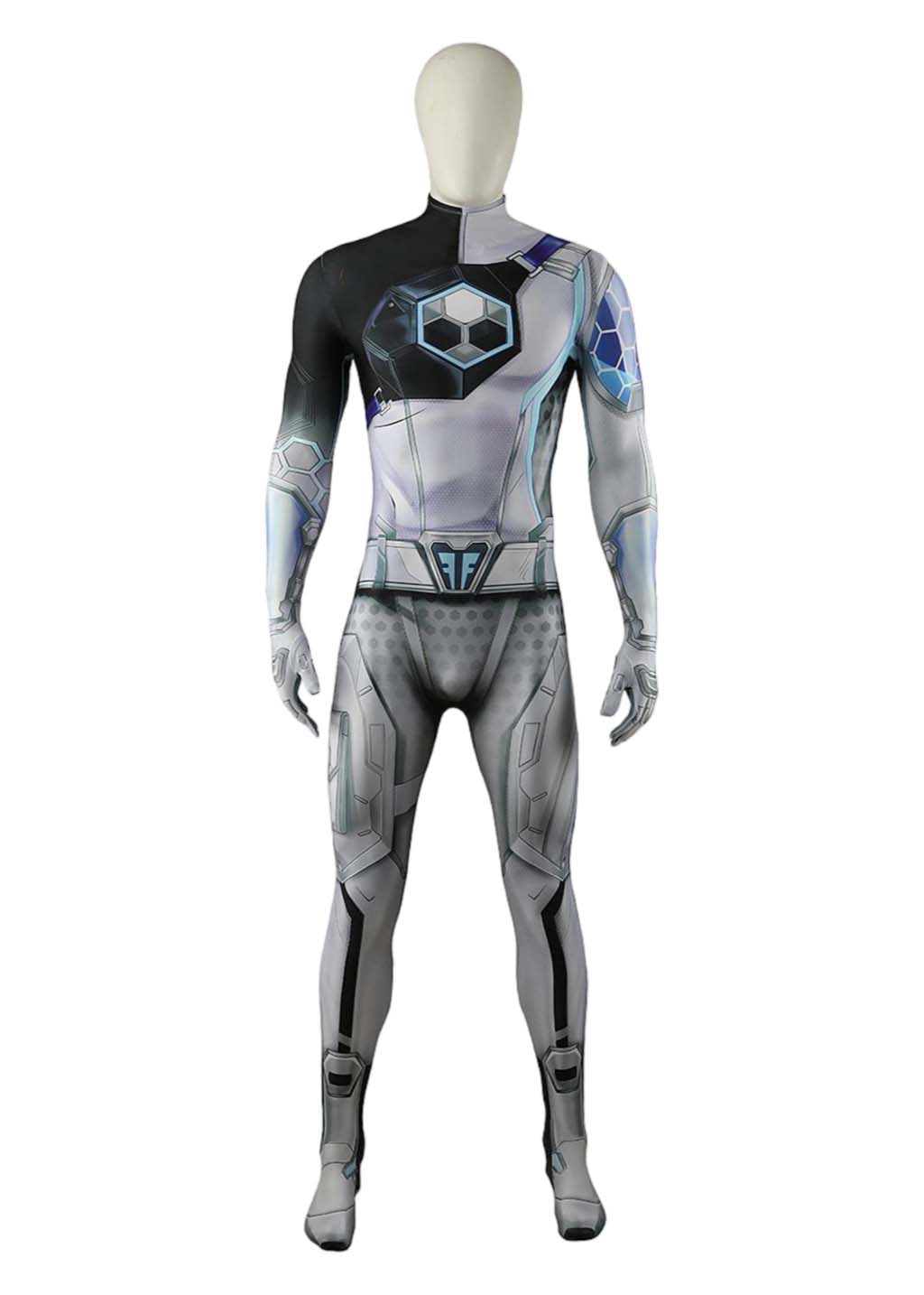 Mr. Fantastic Costume Marvel Rivals Future Foundation Cosplay Bodysuit for Adult Kids