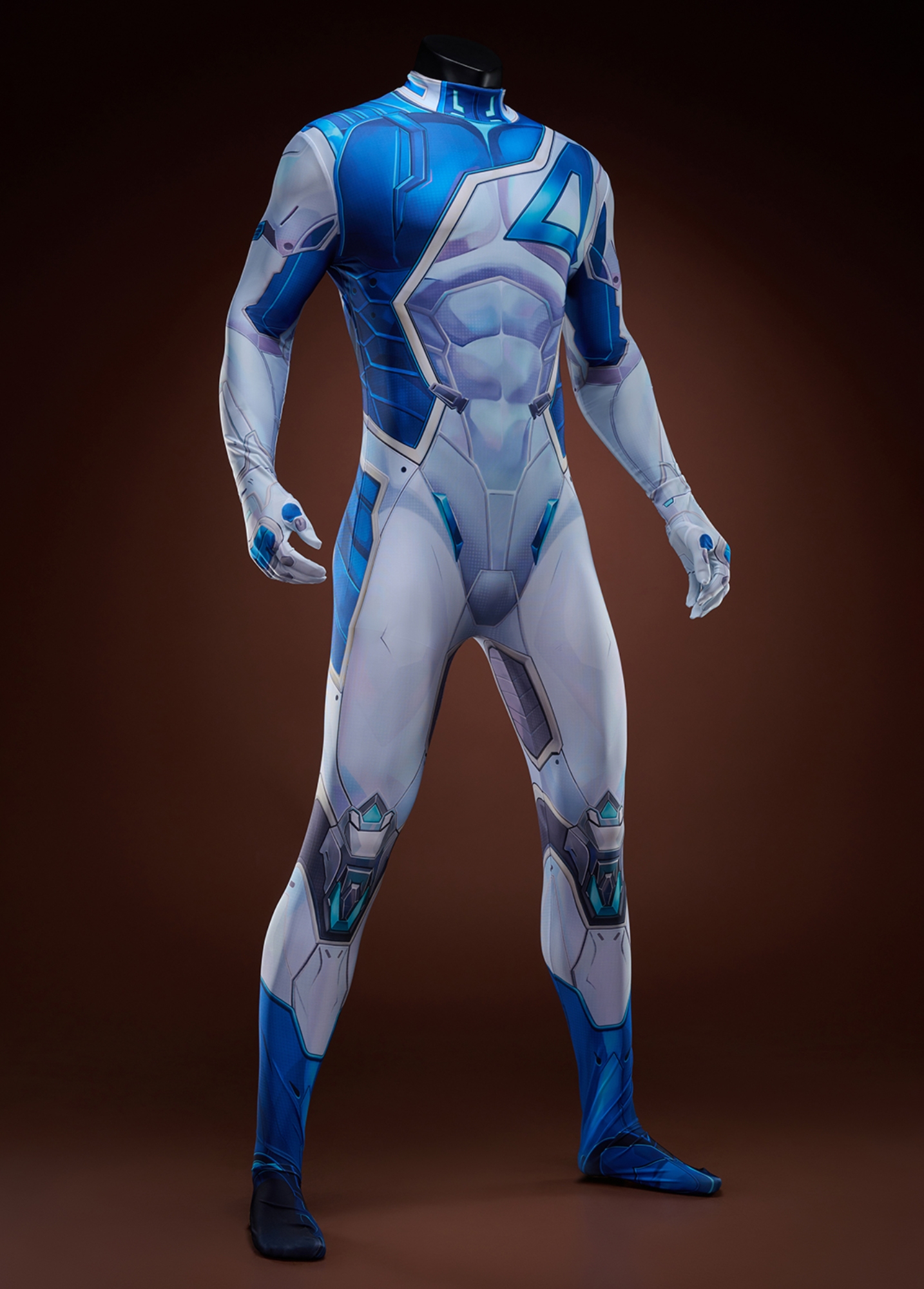 Mr. Fantastic Costume Marvel Rivals Cosplay Bodysuit