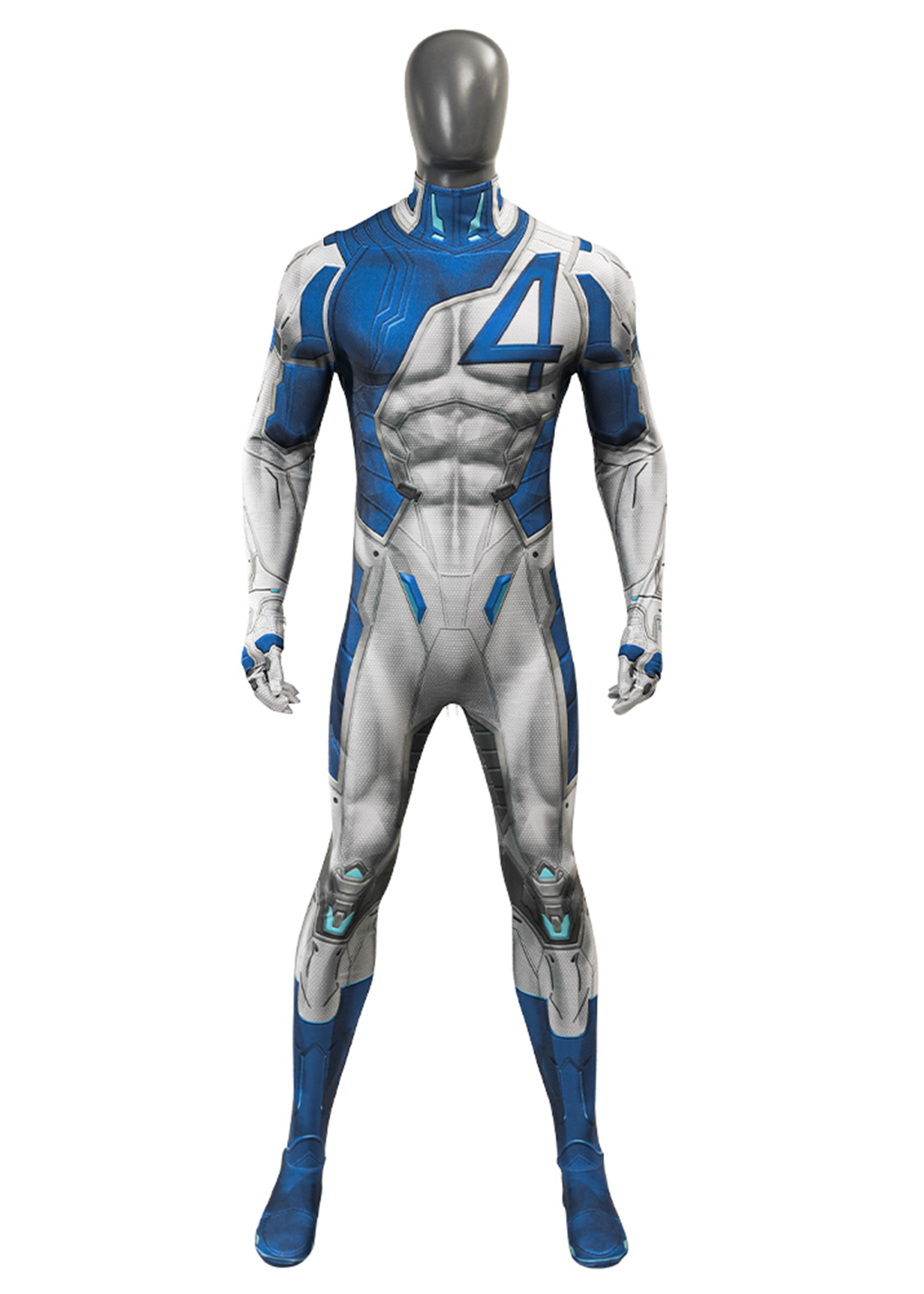 Mr. Fantastic Costume Marvel Rivals Bodysuit Suit Cosplay