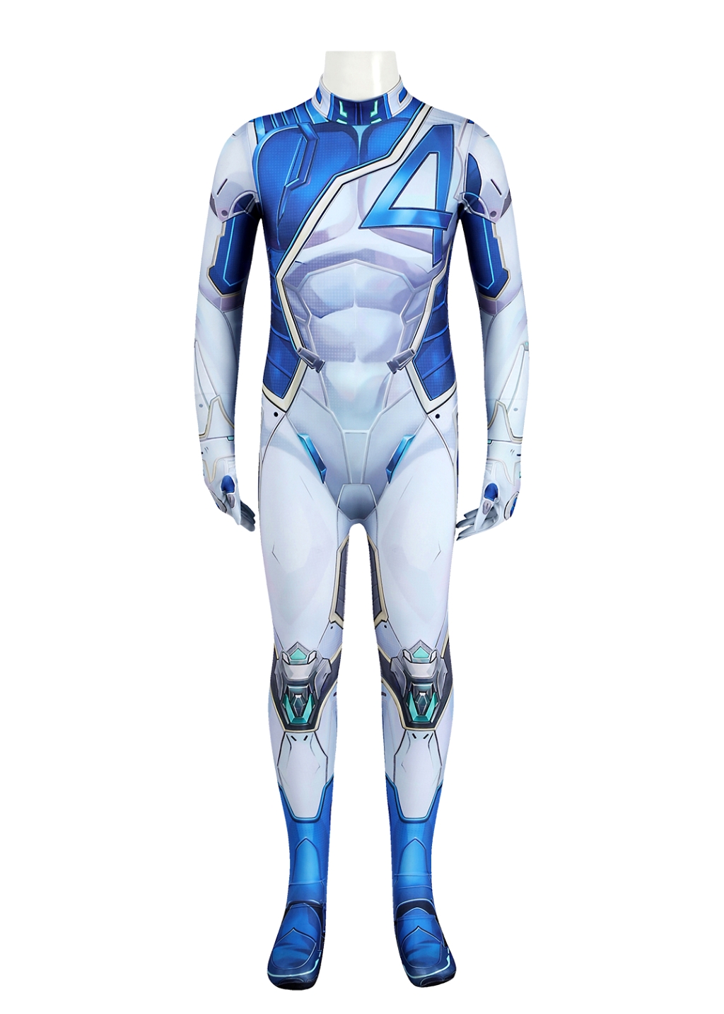 Mr. Fantastic Costume Marvel Rivals Reed Richards Bodysuit Cosplay for Kids