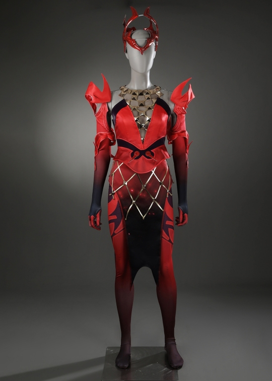 Emporium Matron Costume Game Rivals Scarlet Witch Suit Cosplay