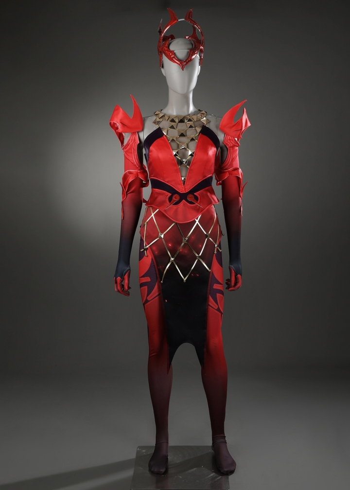 Emporium Matron Costume Game Rivals Scarlet Witch Suit Cosplay
