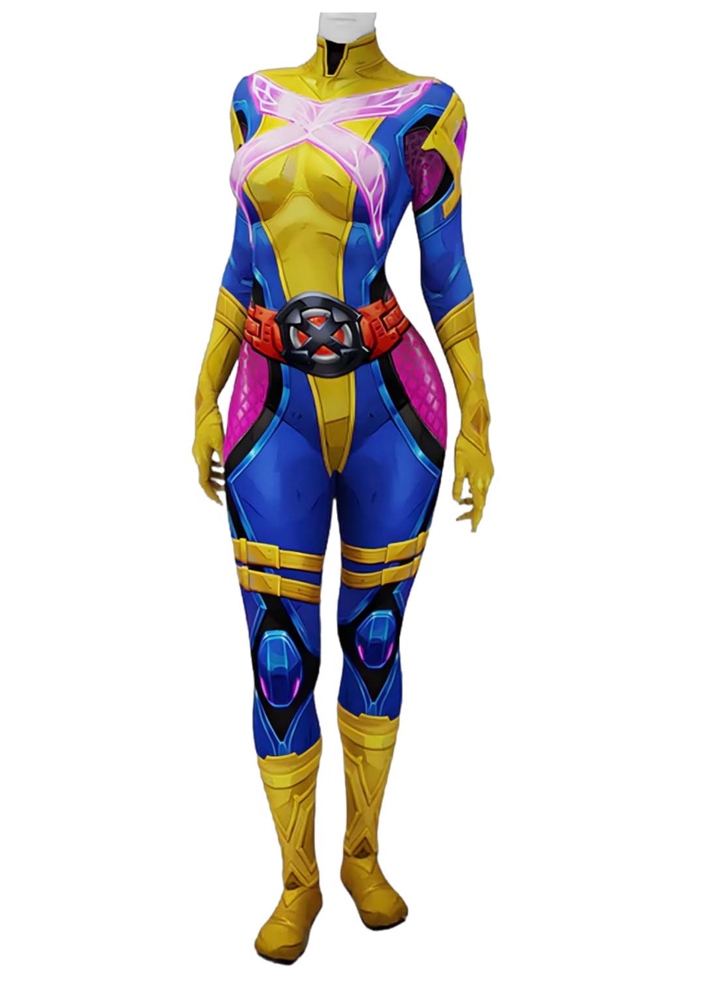 Storming Ignition Storm Costume Marvel Rivals Bodysuit Cosplay for Adult Kids