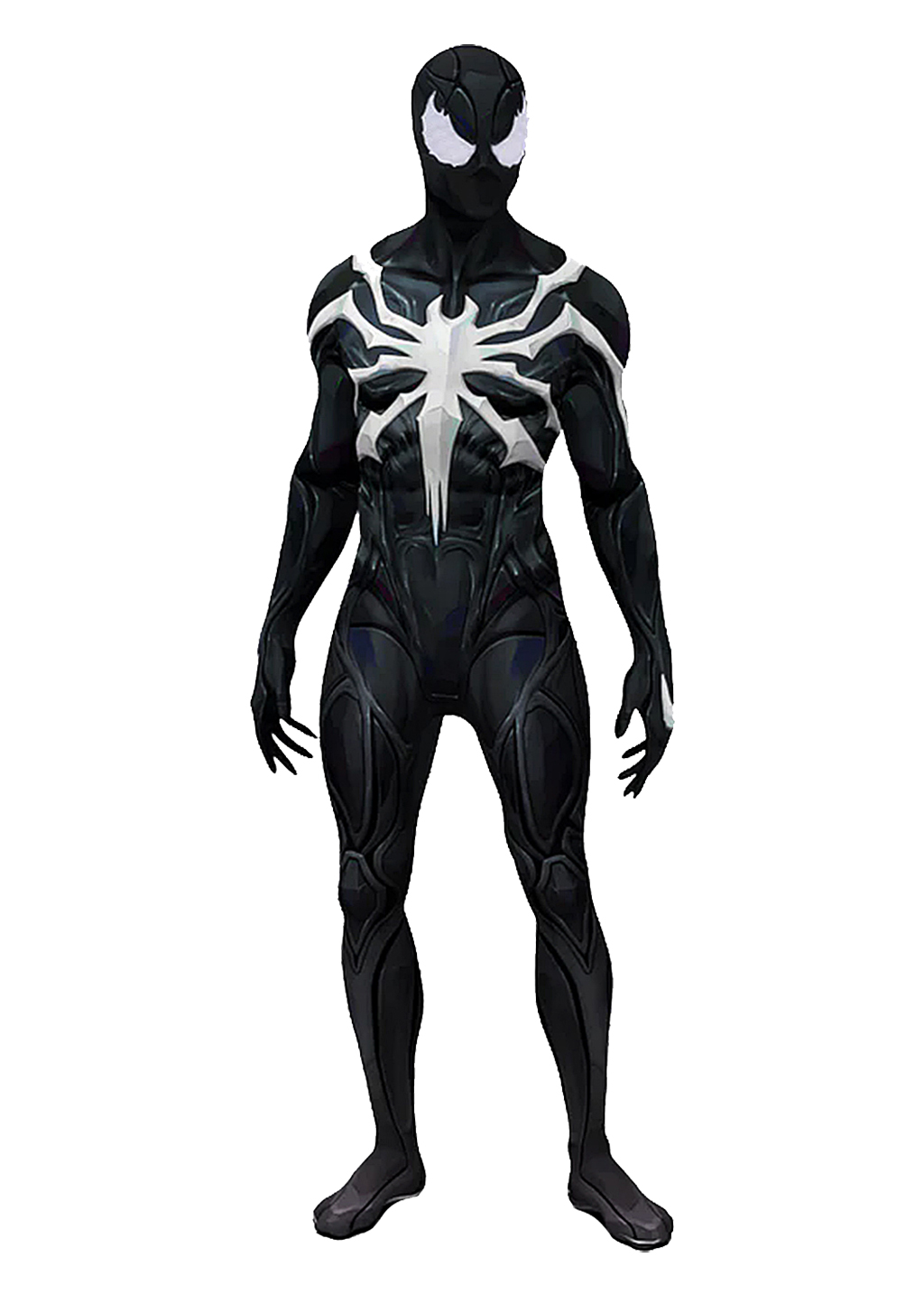 Symbiote Spider-Man Costume Marvel Rivals Cosplay Bodysuit for Adult Kids