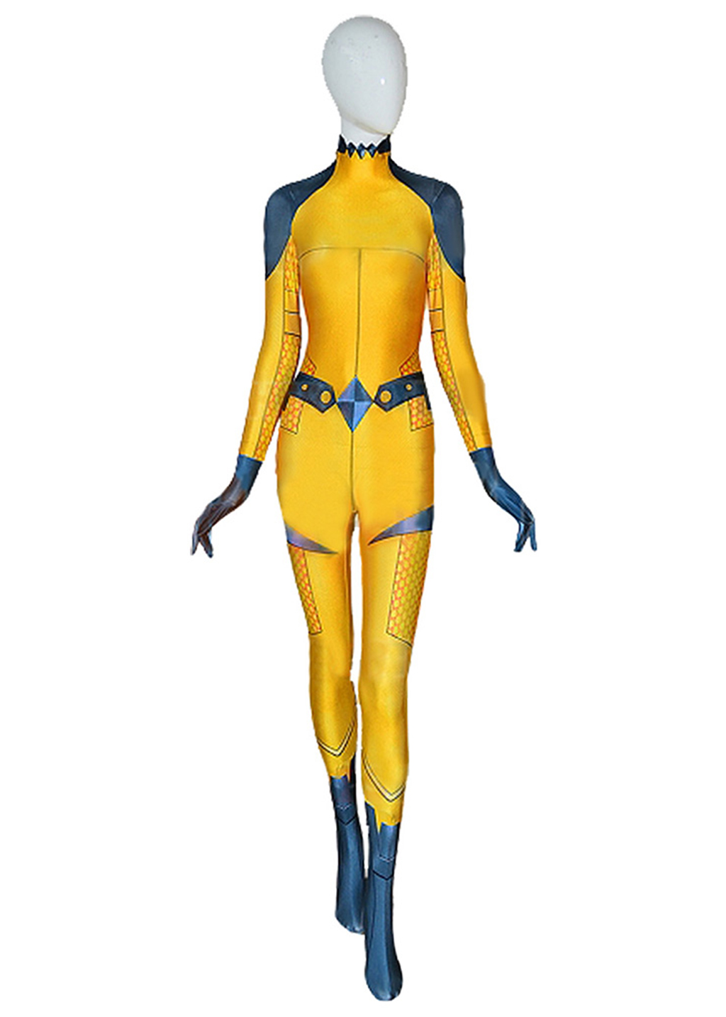 Crystal Costume Marvel Ultimate Alliance 3: The Black Order Bodysuit Cosplay for Adult Kids