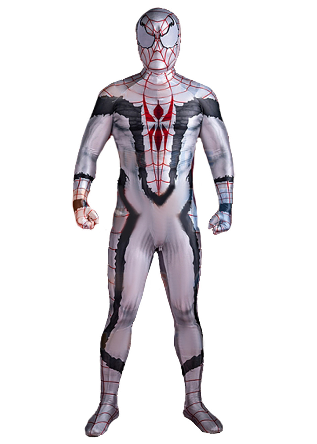 Anti-Venom Costume Marvel's Spider Bodysuit Cosplay for Adult Kids