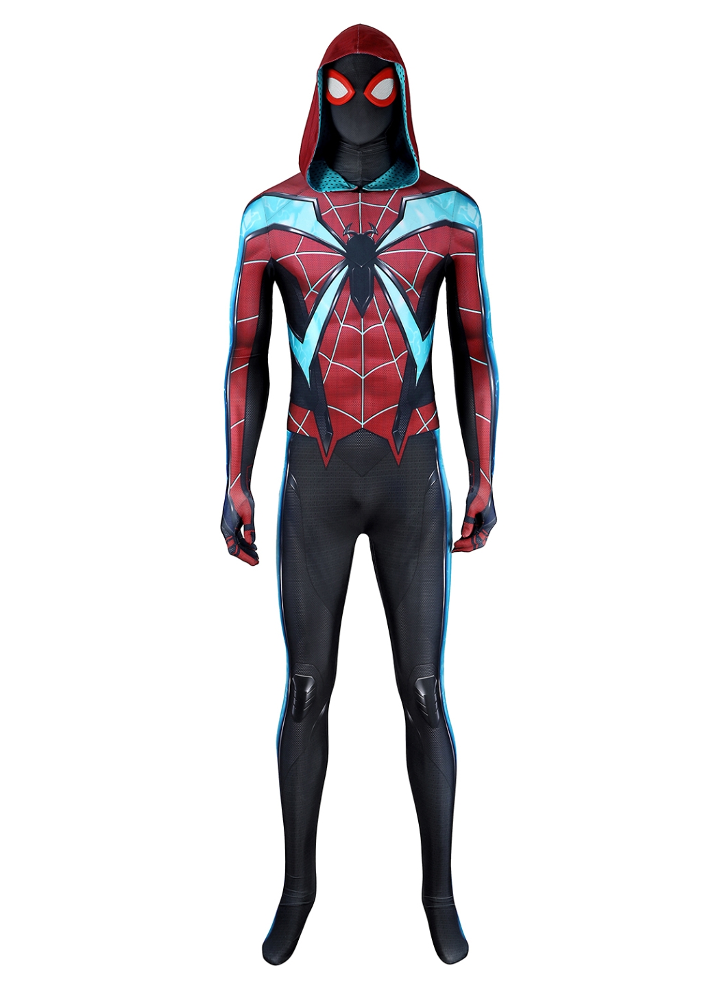 Miles Morales Evolved Suit Costume Marvel's Spider-Man 2 Cosplay Bodysuit