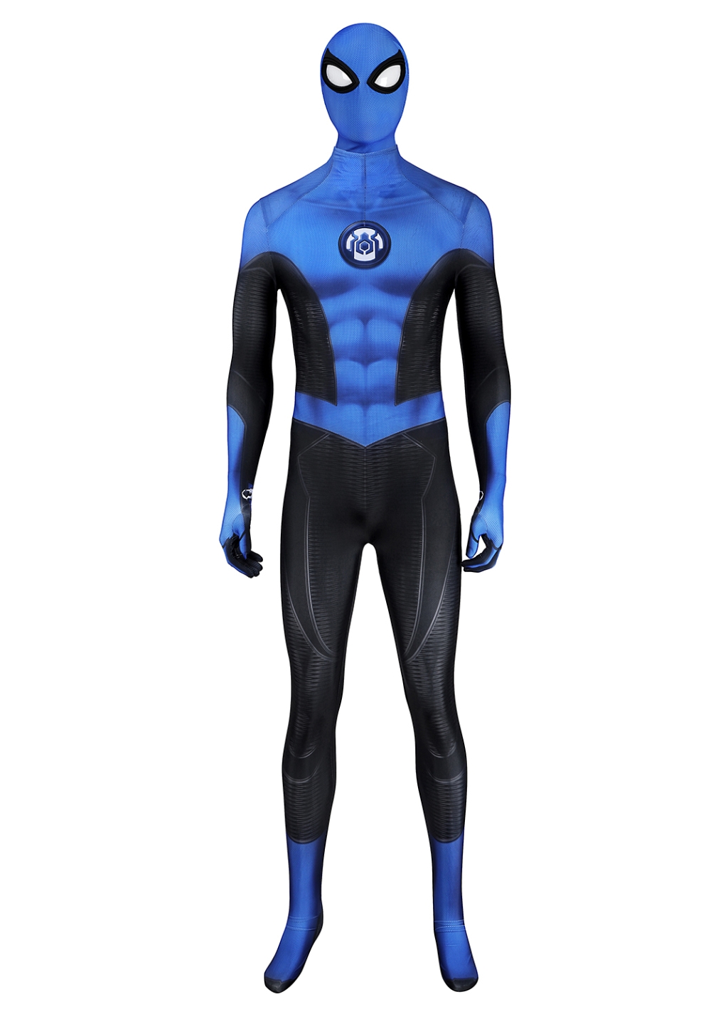 Peter Parker Costume Marvel's Spider-Man 2 Cosplay New Blue Bodysuit