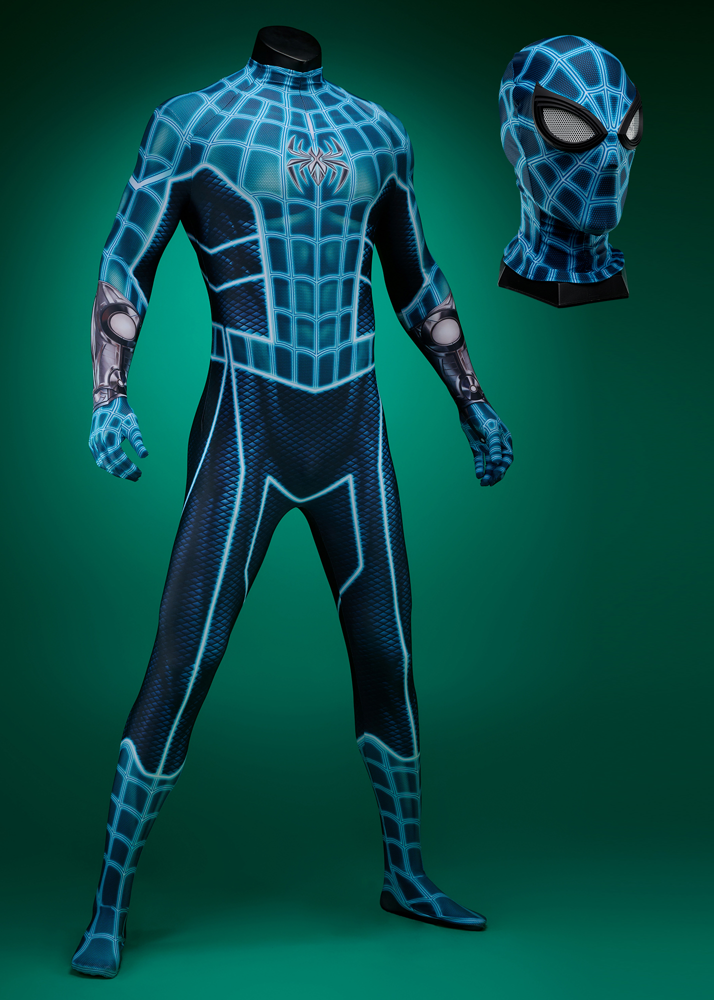 Marvel's Spider-Man Costume Bodysuit Spider-Man Fear-Itself Suit Cosplay