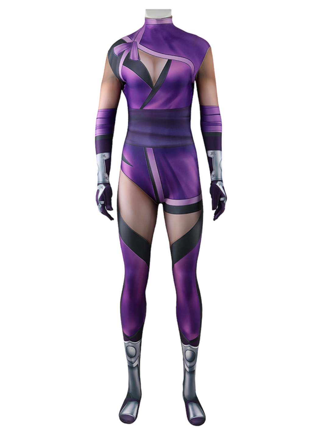 Mileena Costume Mortal Kombat 11 Bodysuit Cosplay for Adult Kids