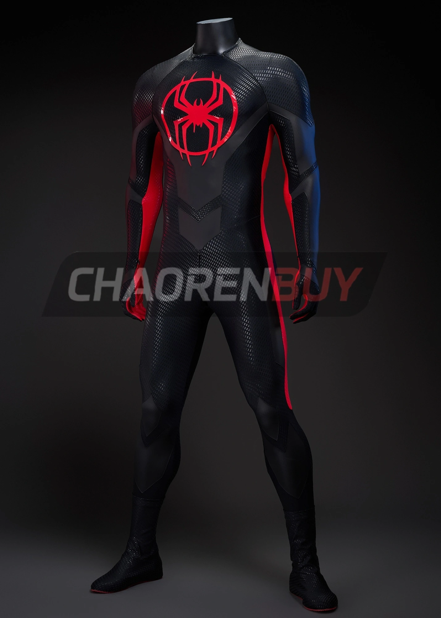 Miles Morales Costume Suit Spider-Man: Across the Spider-Verse Cosplay Upgrade Ver