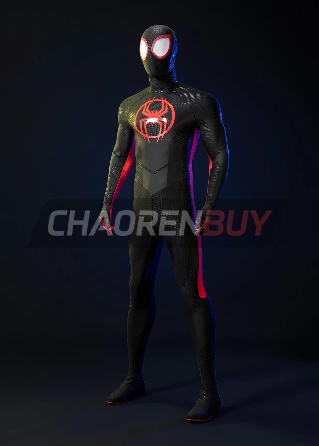 Miles Morales Costume Suit Spider-Man: Across the Spider-Verse Cosplay Upgrade Ver